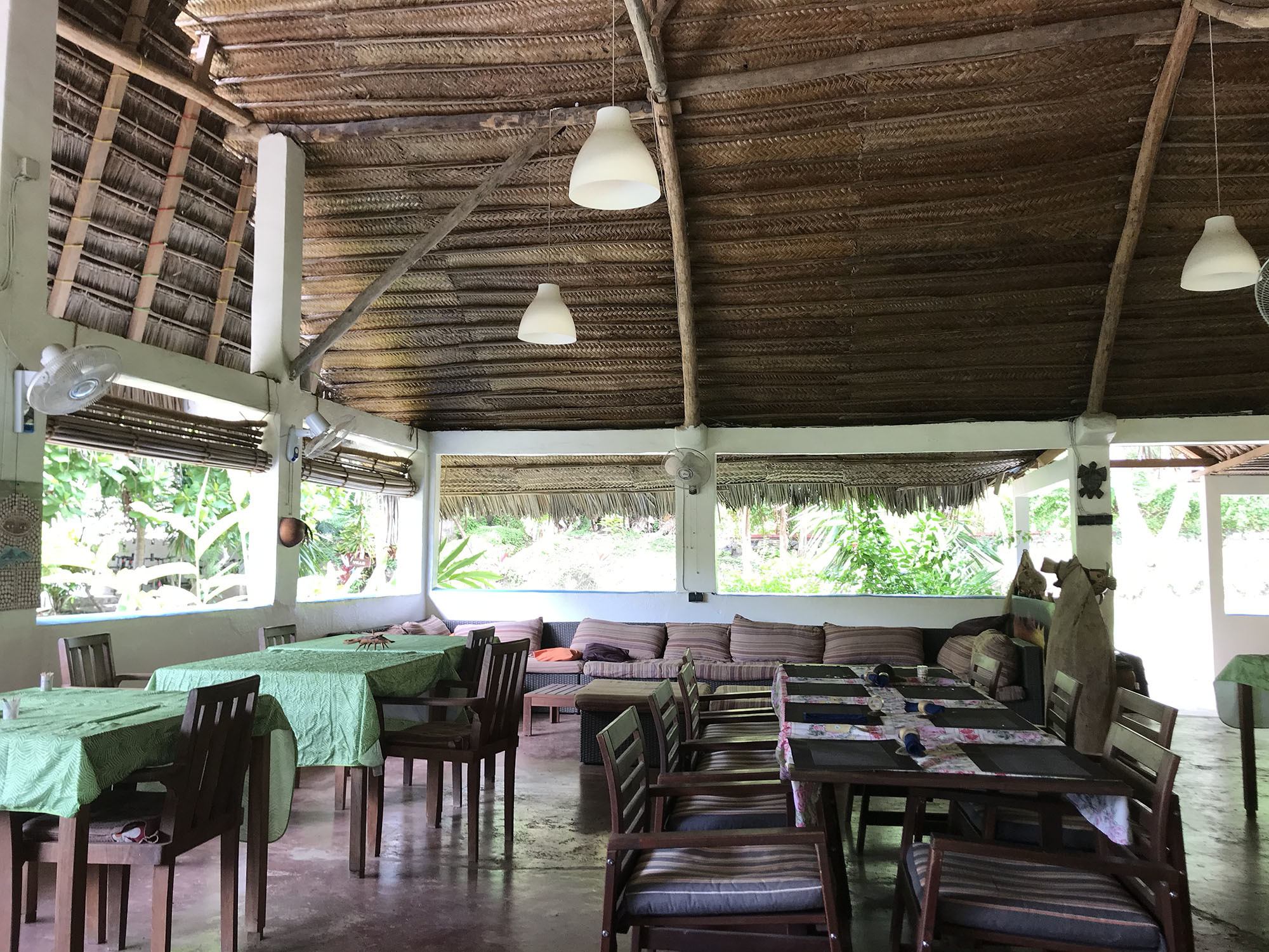 Lake Lodge restaurant Moheli Comoros