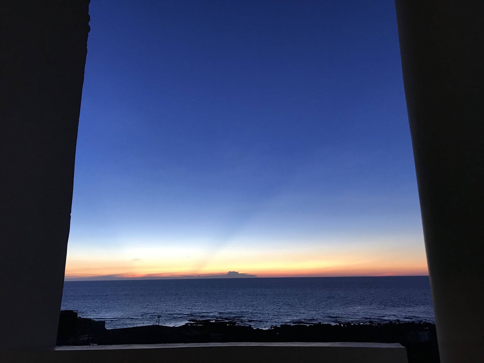Sunset from VIP Club AIRBNB Moroni Grande Comore Comoros