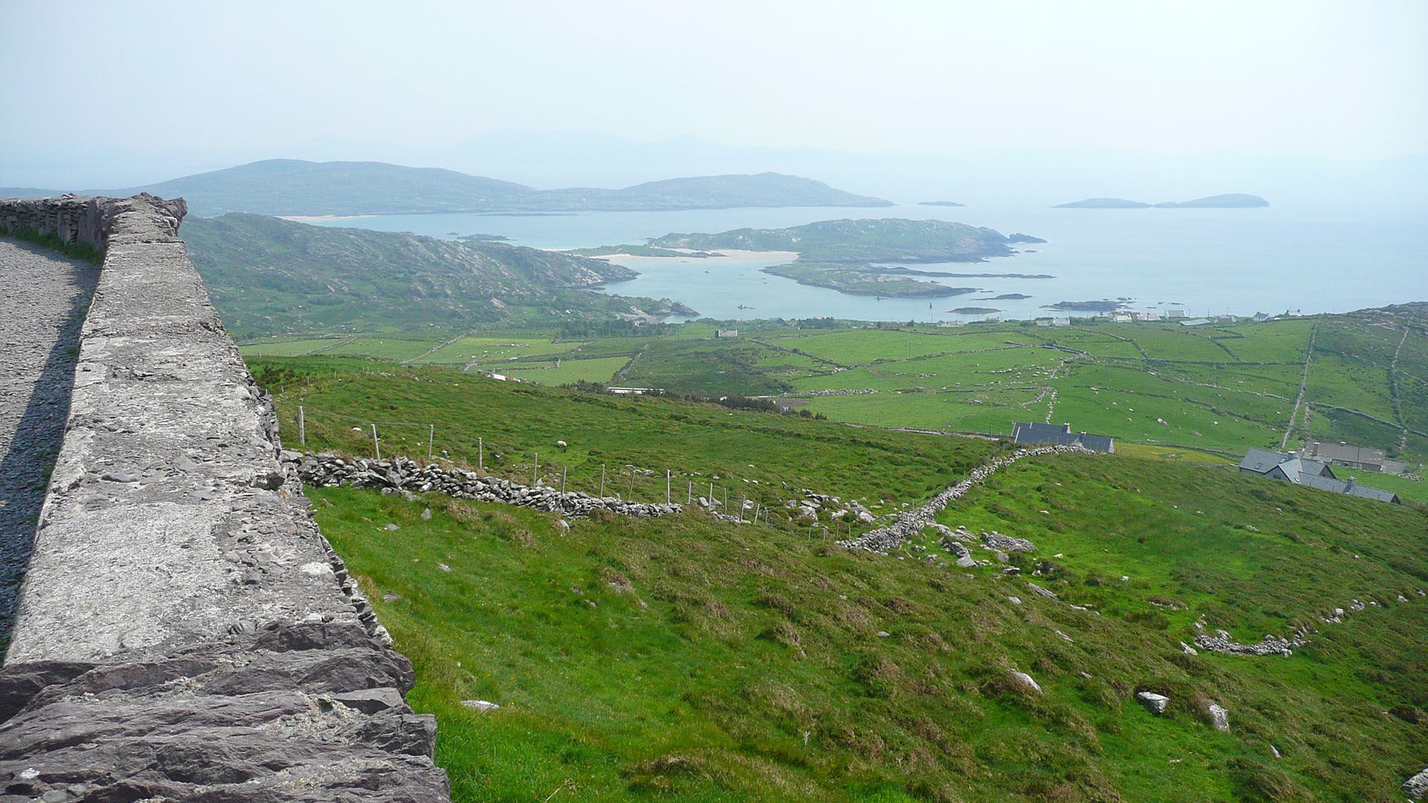 A lookout along the Ring of Kerry Ireland