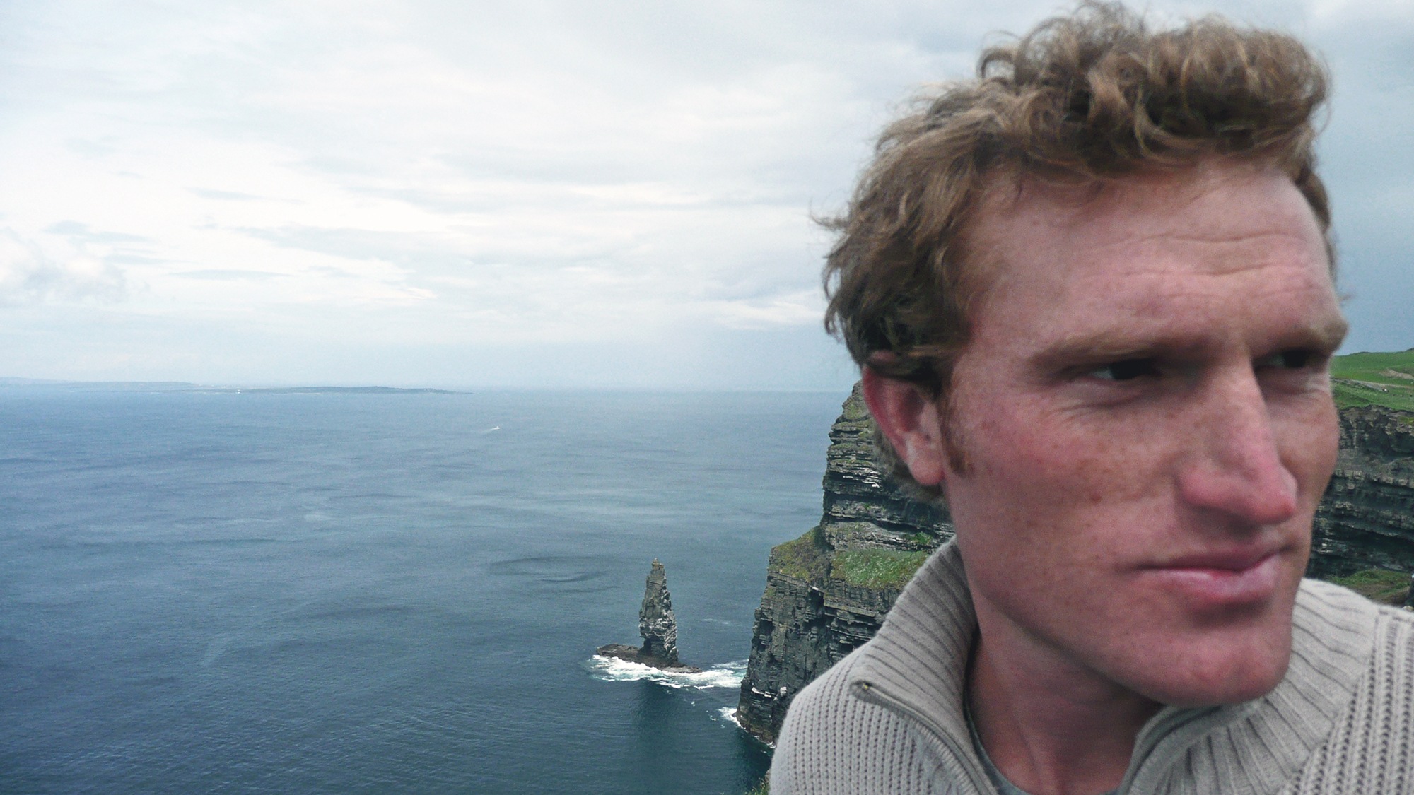 Ben King at the Cliffs of Moher in Ireland