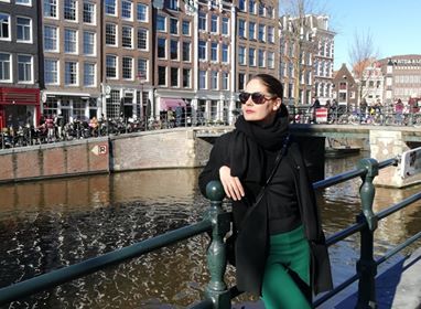 Julia in Amsterdam