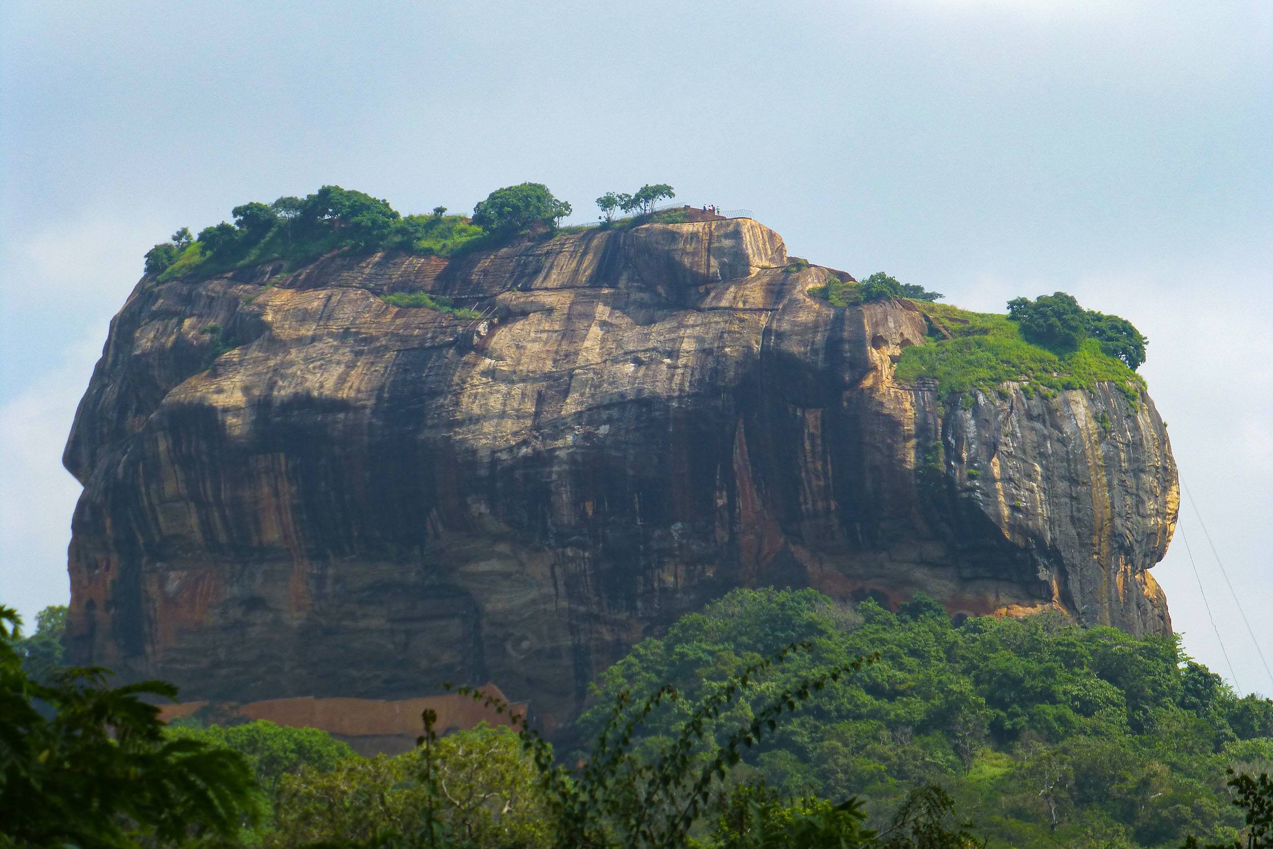 Sigiriya from close Sri Lanka