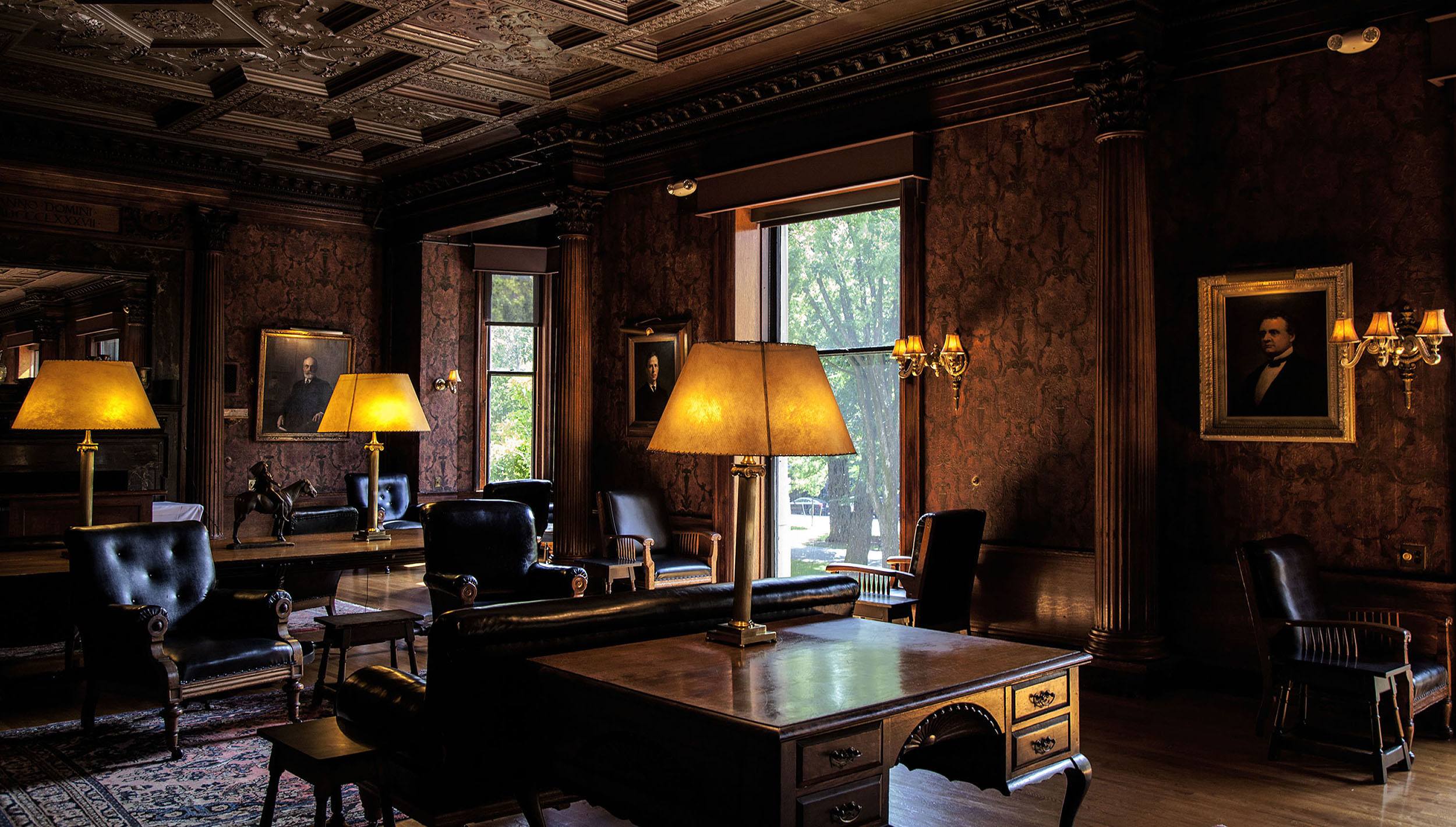 elegant room Algonquin Club Boston USA