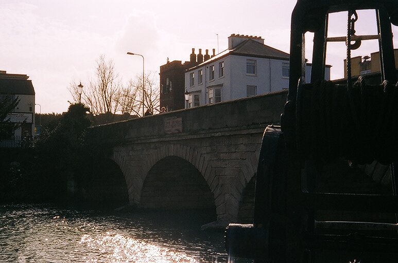 A bridge in Glasgow Scotland