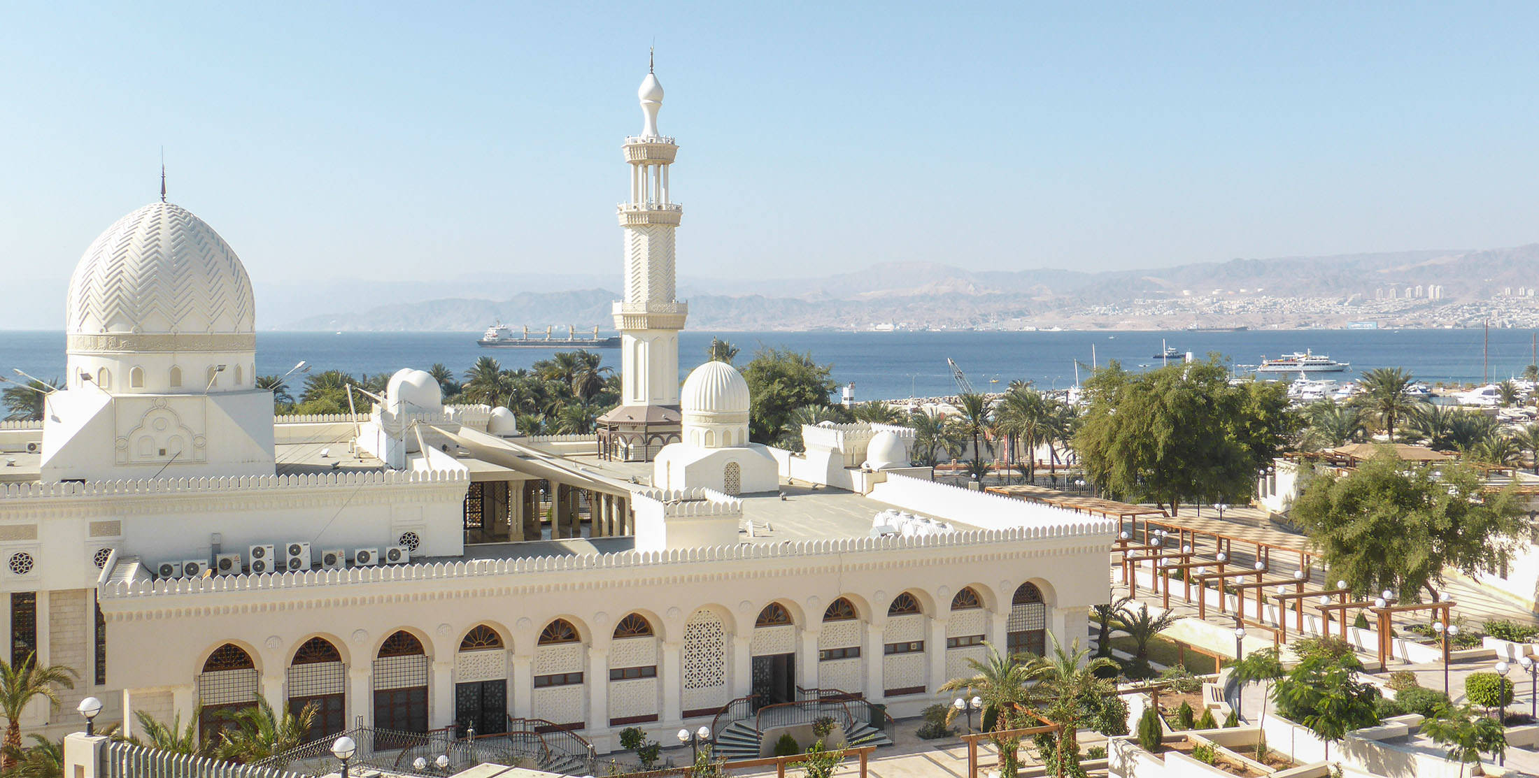 Al-Hussein Bin Ali Mosque in Aqaba Jordan