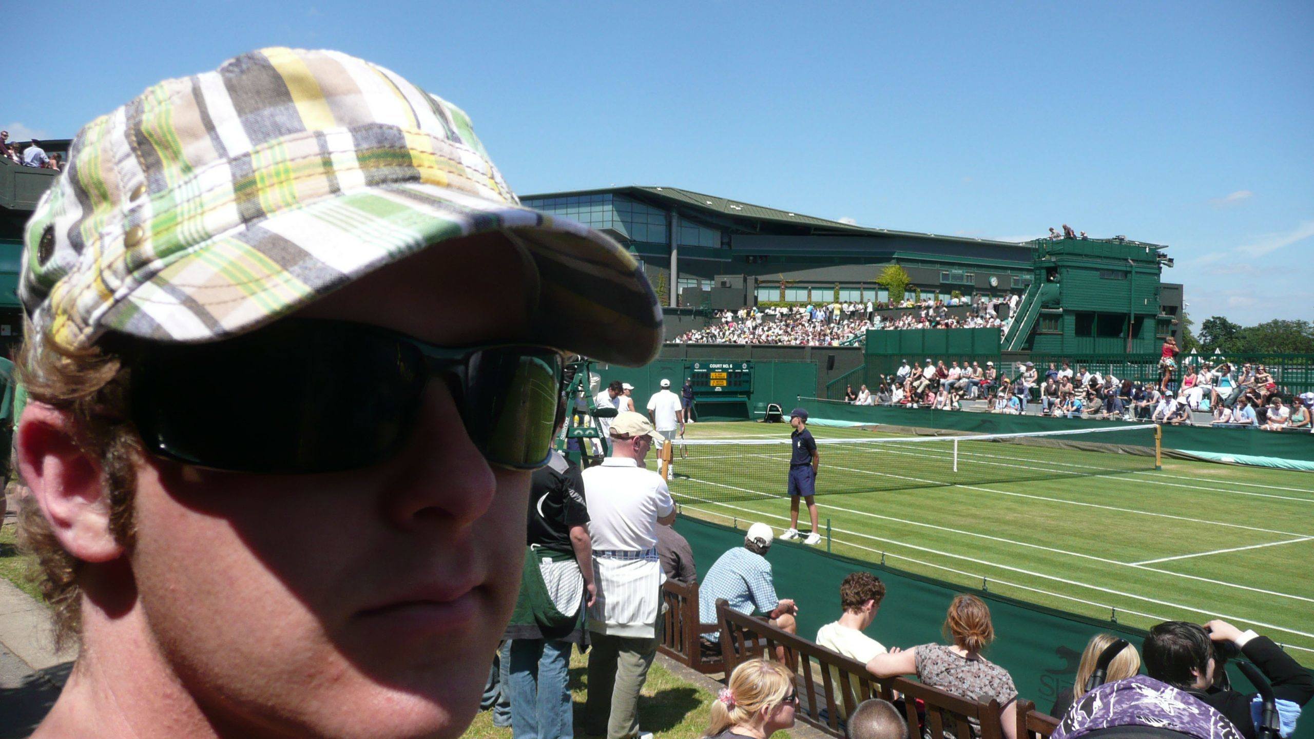 Ben at Wimbledon London England United Kingdom