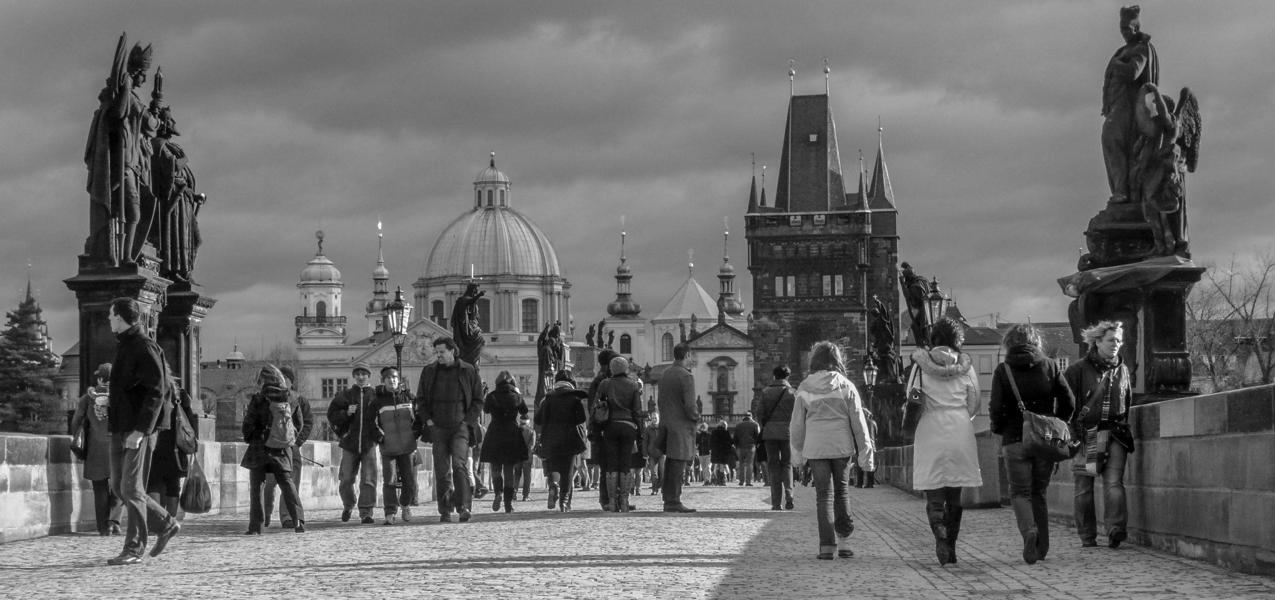 Charles Bridge in Prague Czech Republic