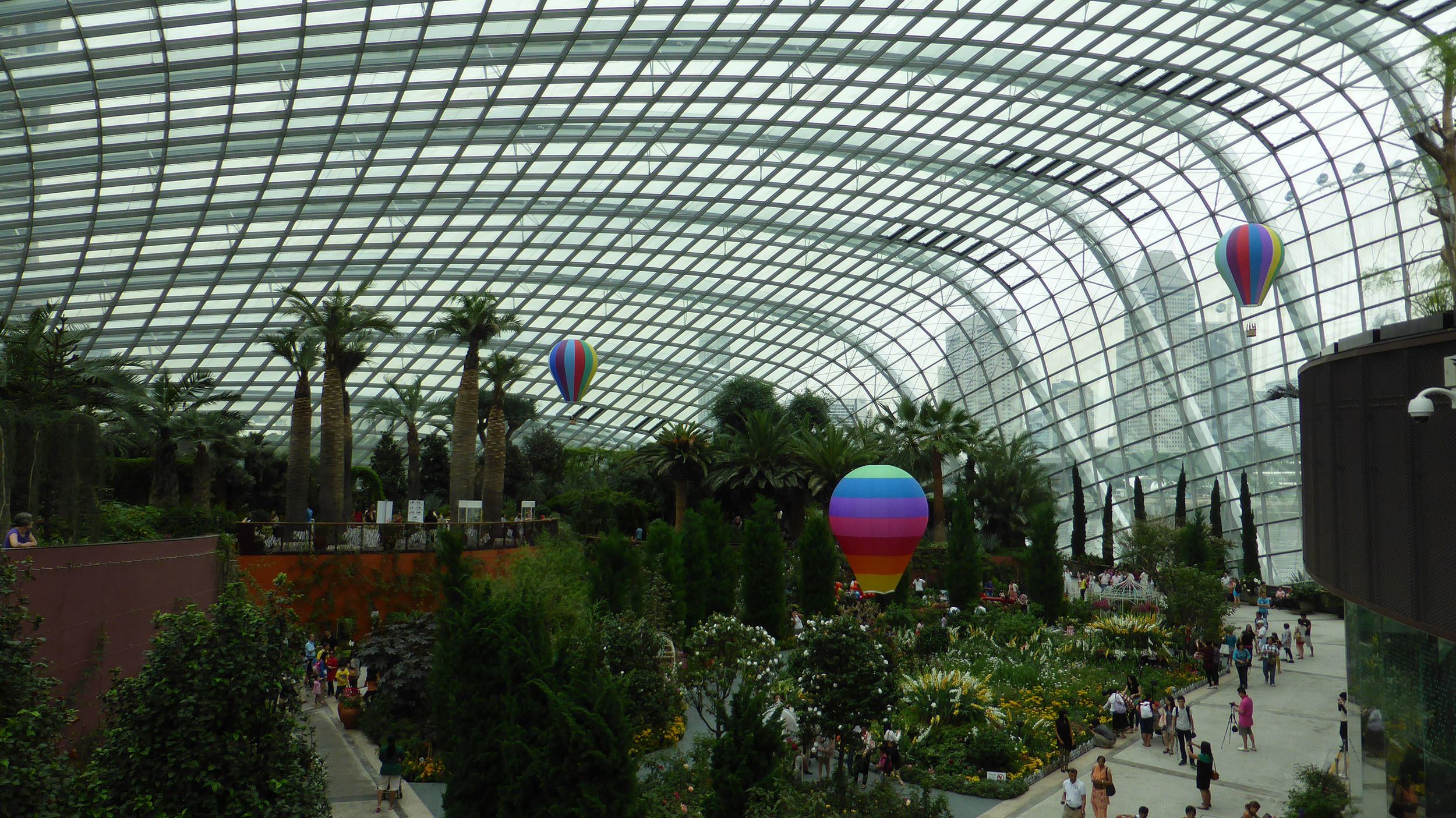 Dome of Gardens by the Bay in Singapore