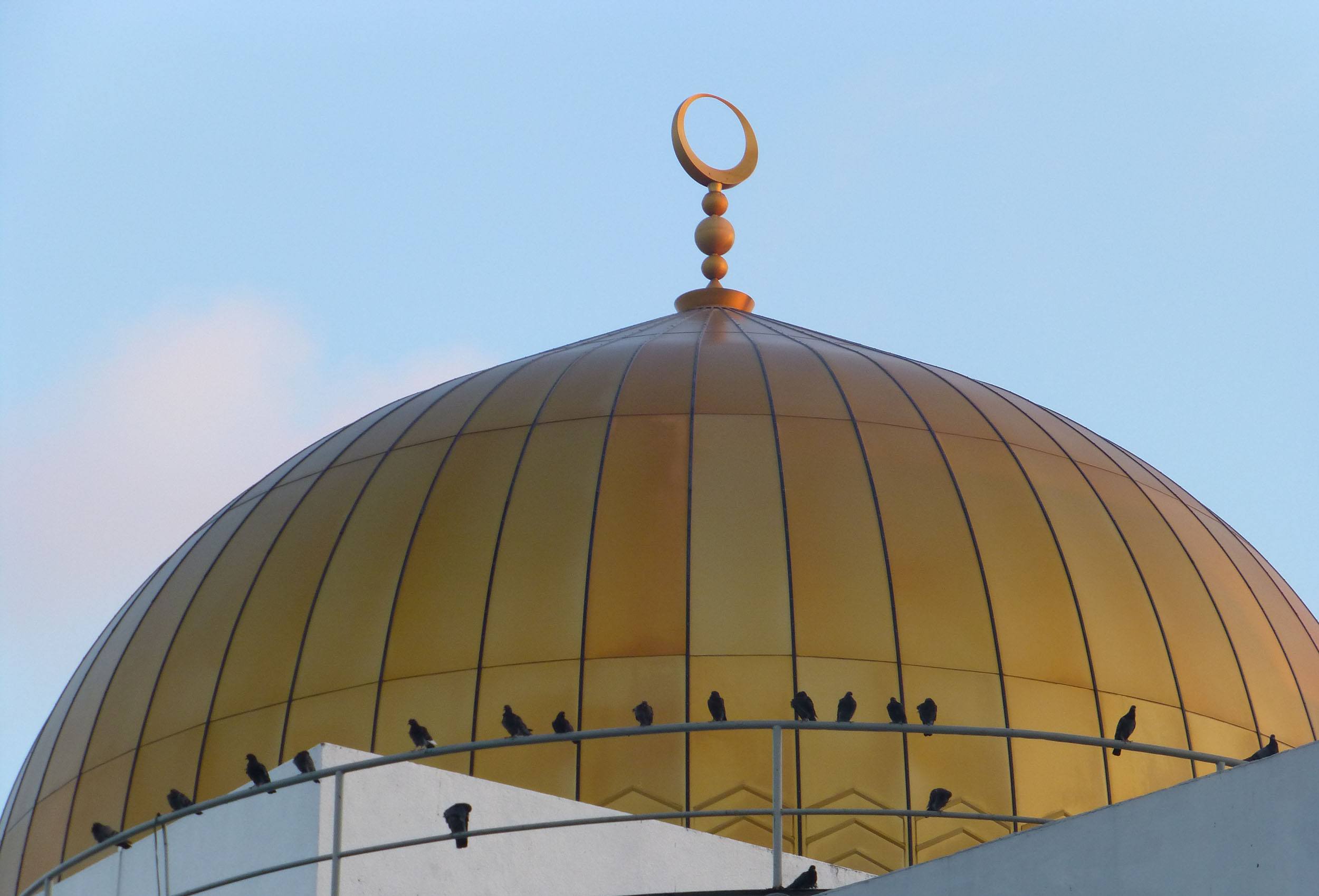 Dome of mosque in Male the Maldives