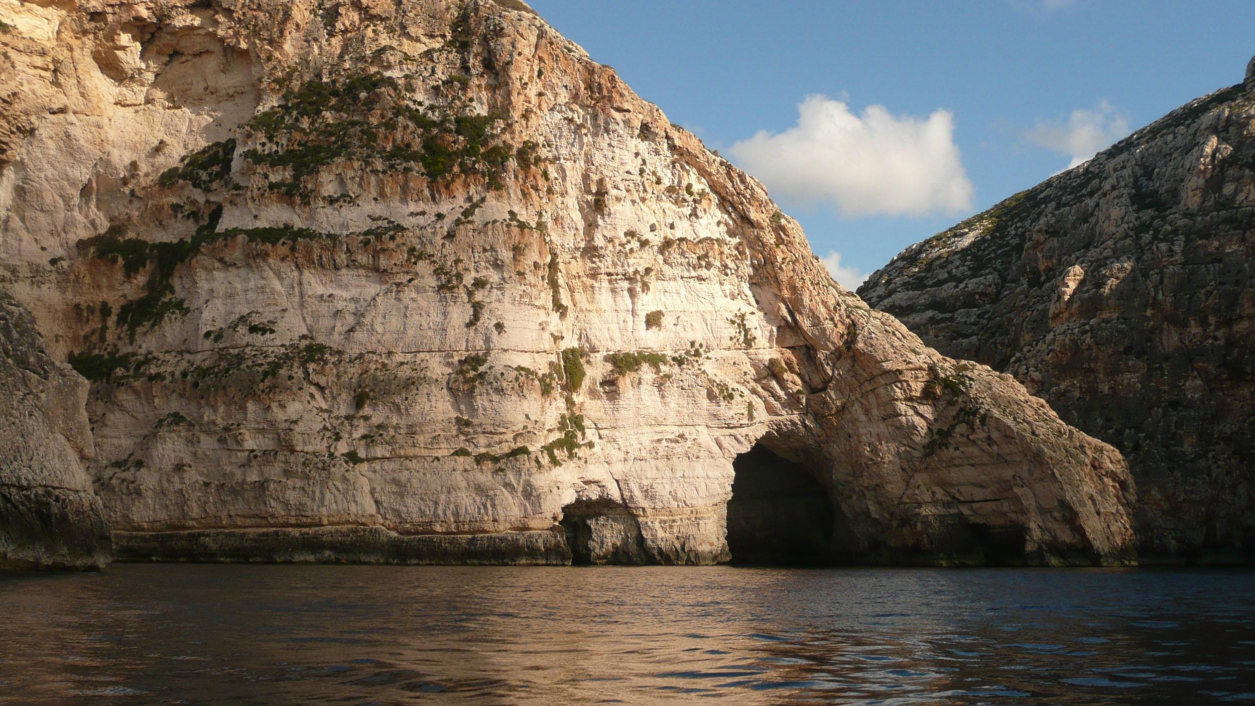 Entrance to the Blue Grotto Malta
