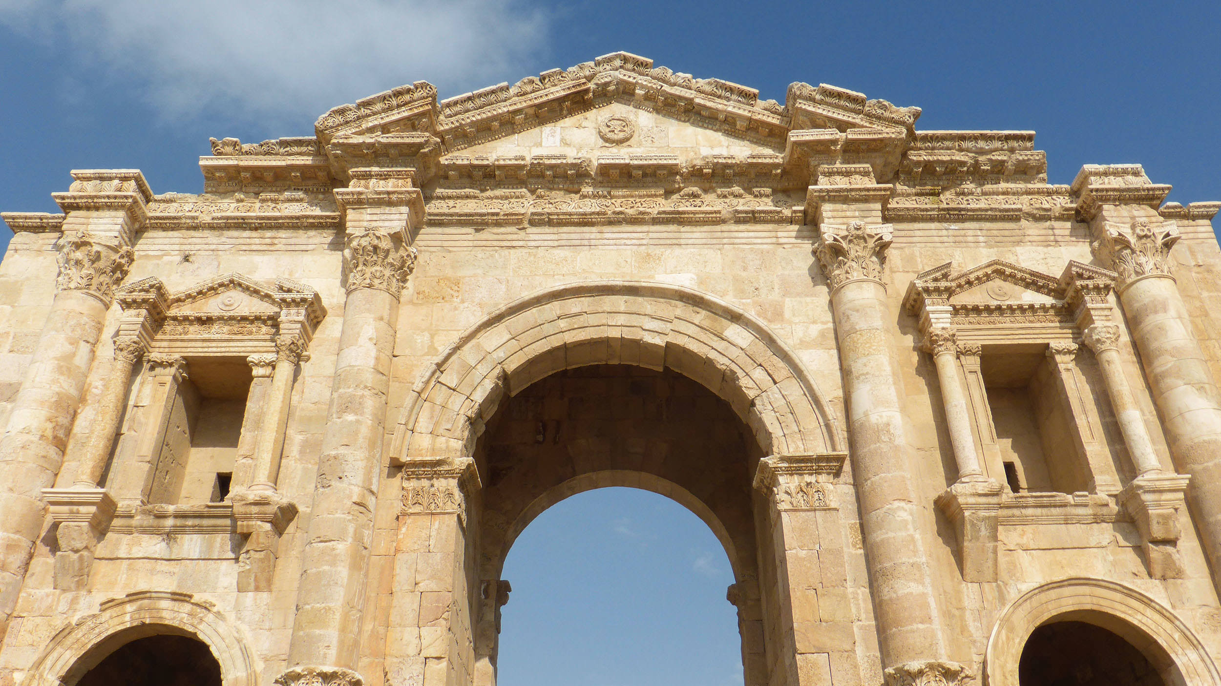 Hadrian’s Arch Jerash Jordan