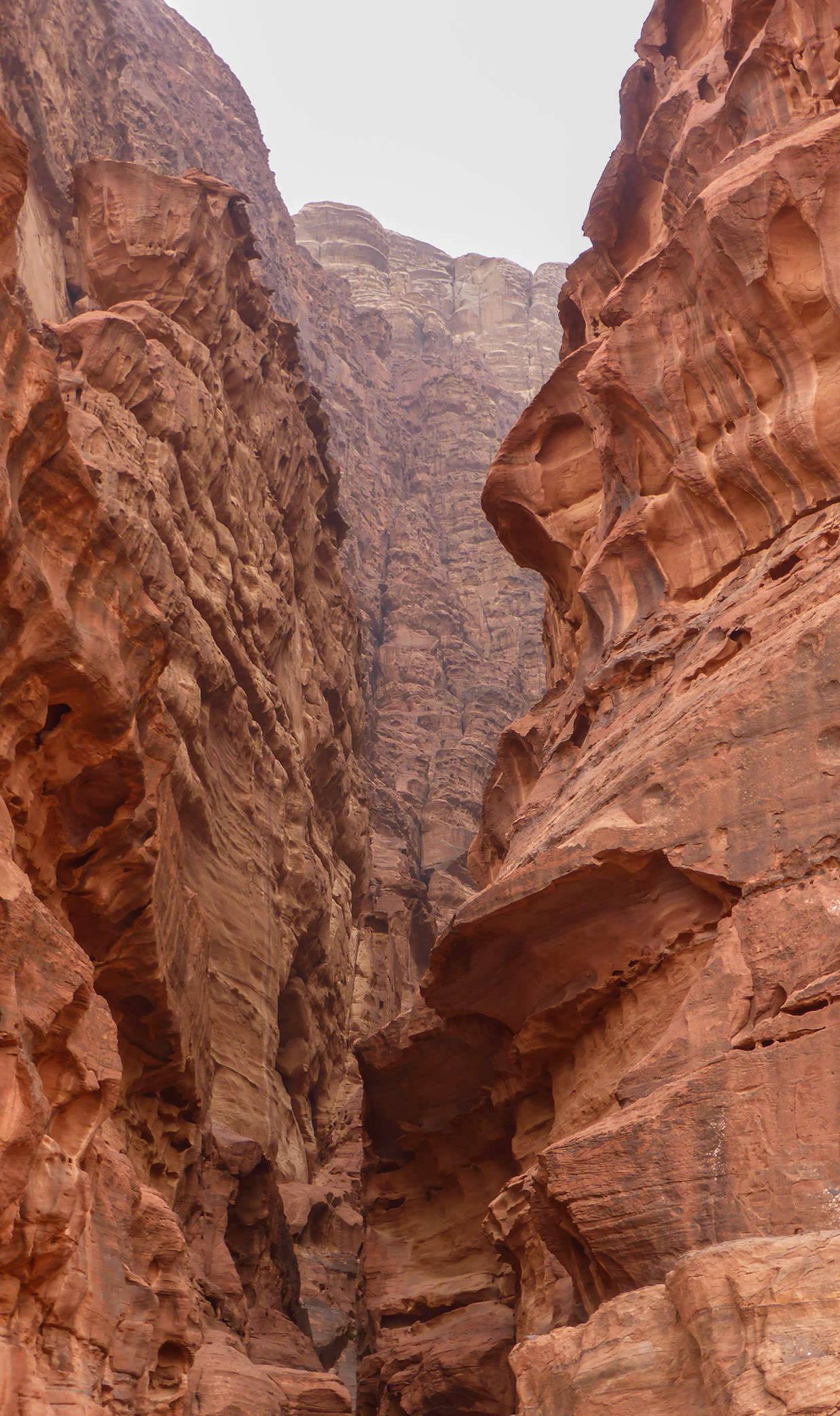 Jebel Khaz’ali Canyon (Siq) Wadi Rum Jordan