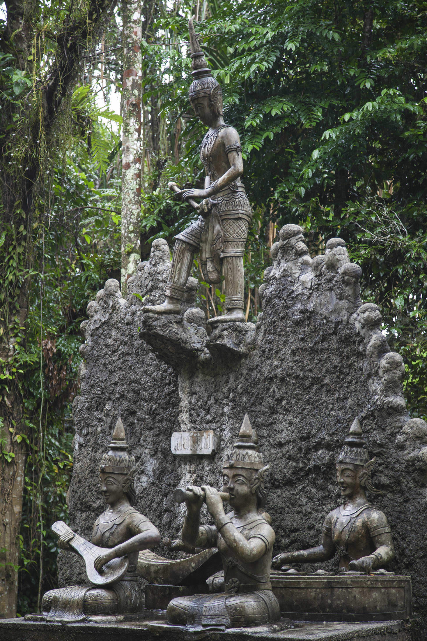 Large statue in Tarnim Magic Garden Koh Samui Thailand