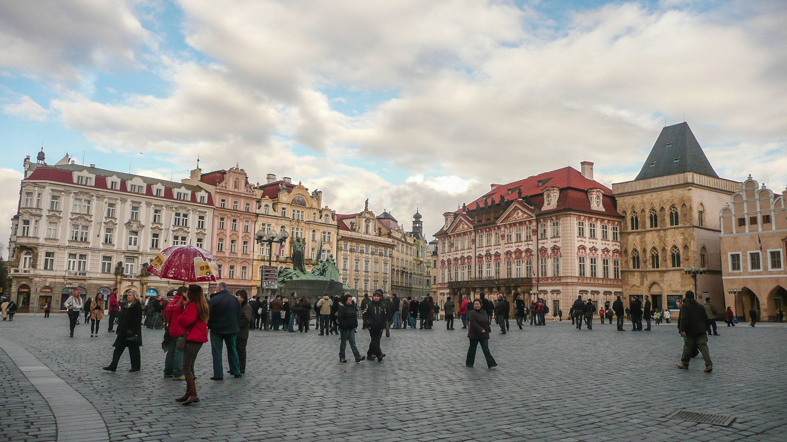 Old Town Square in Prague Czech Republic