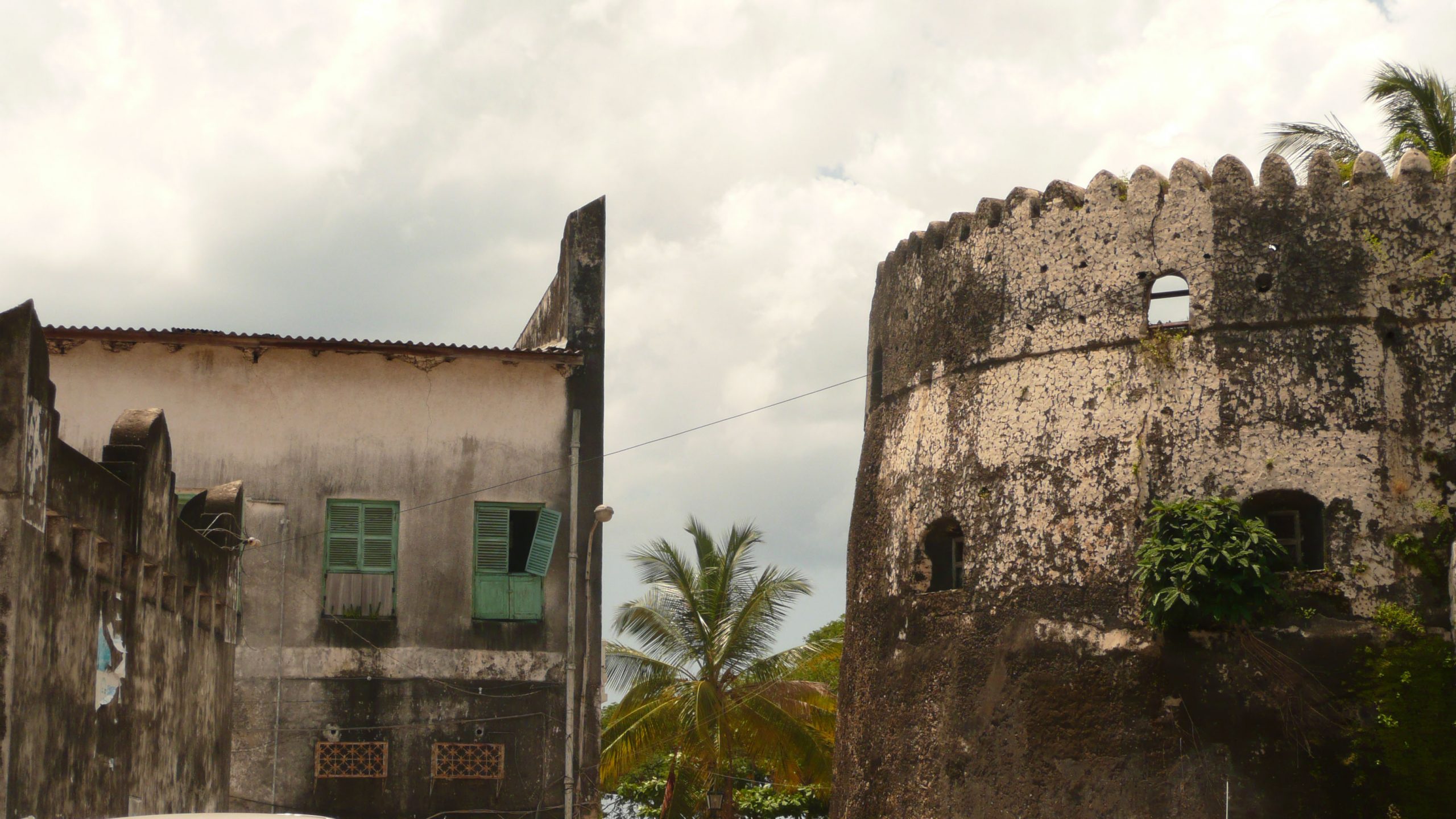 Old buildings in Stone Town Zanzibar