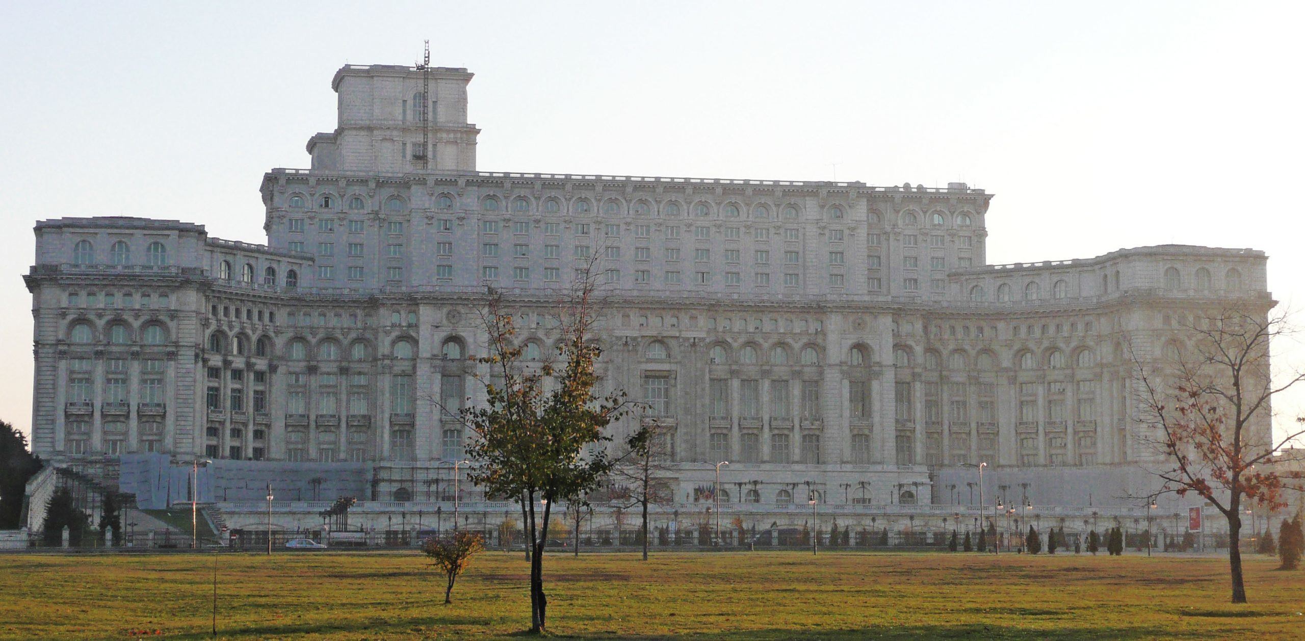 Palatul Parlamentului in Bucharest Romania