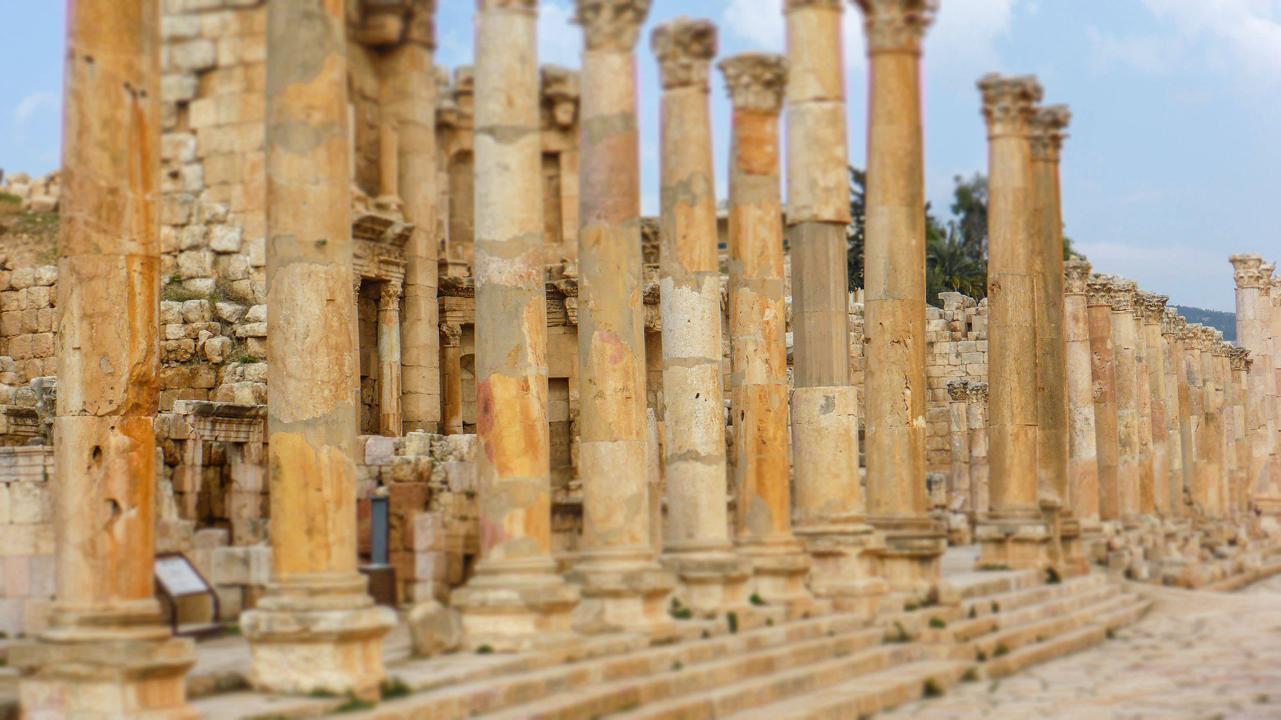 Propylaeum in Jerash Jordan