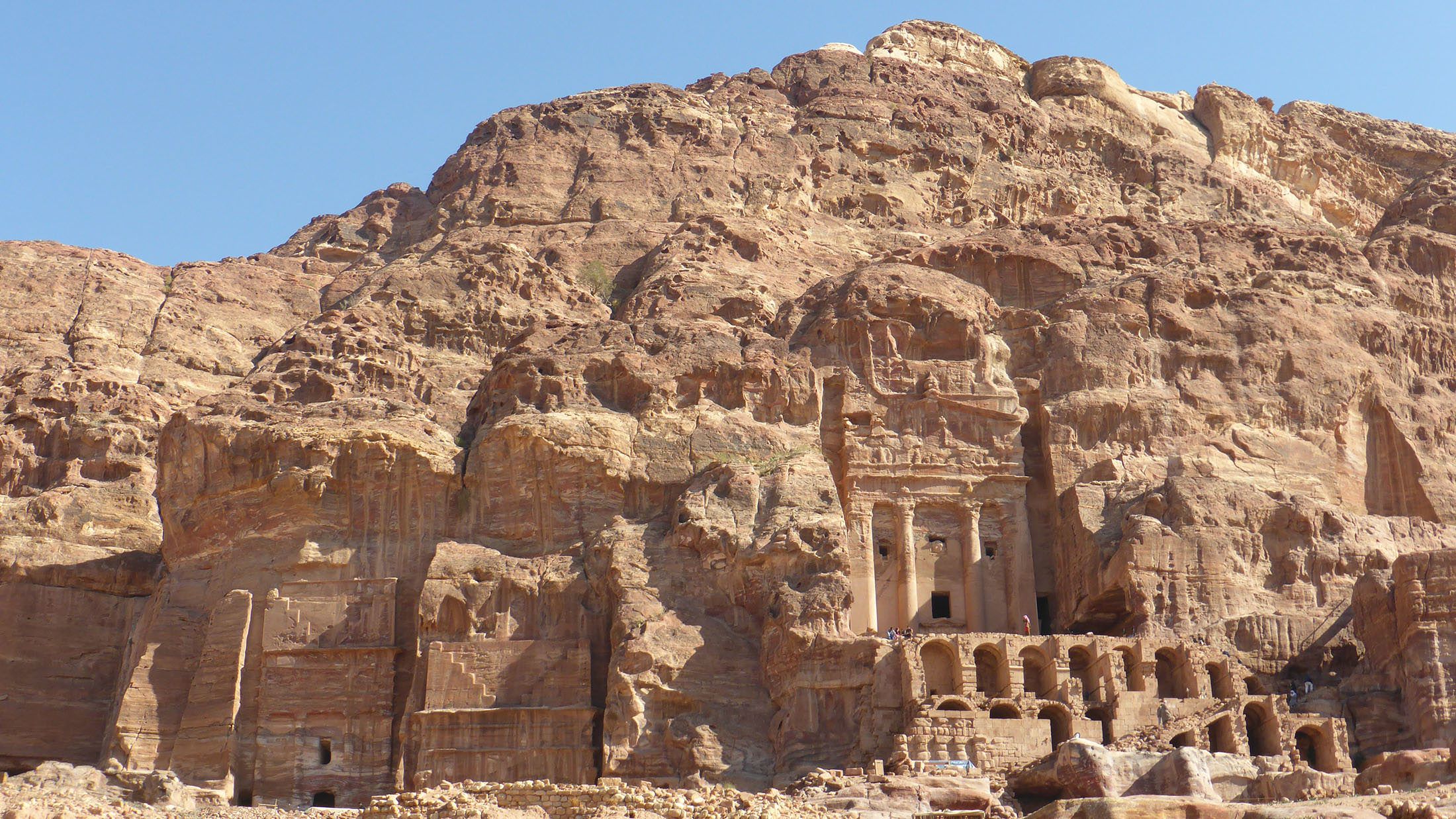 Royal Tombs in Petra Jordan