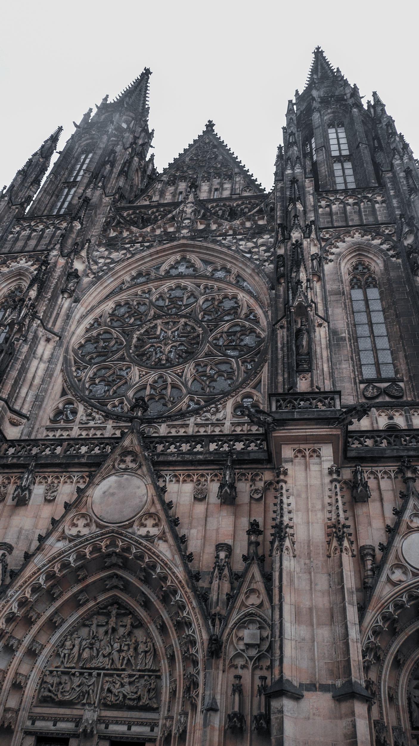 Saint Vitus Cathedral in Prague Czech Republic