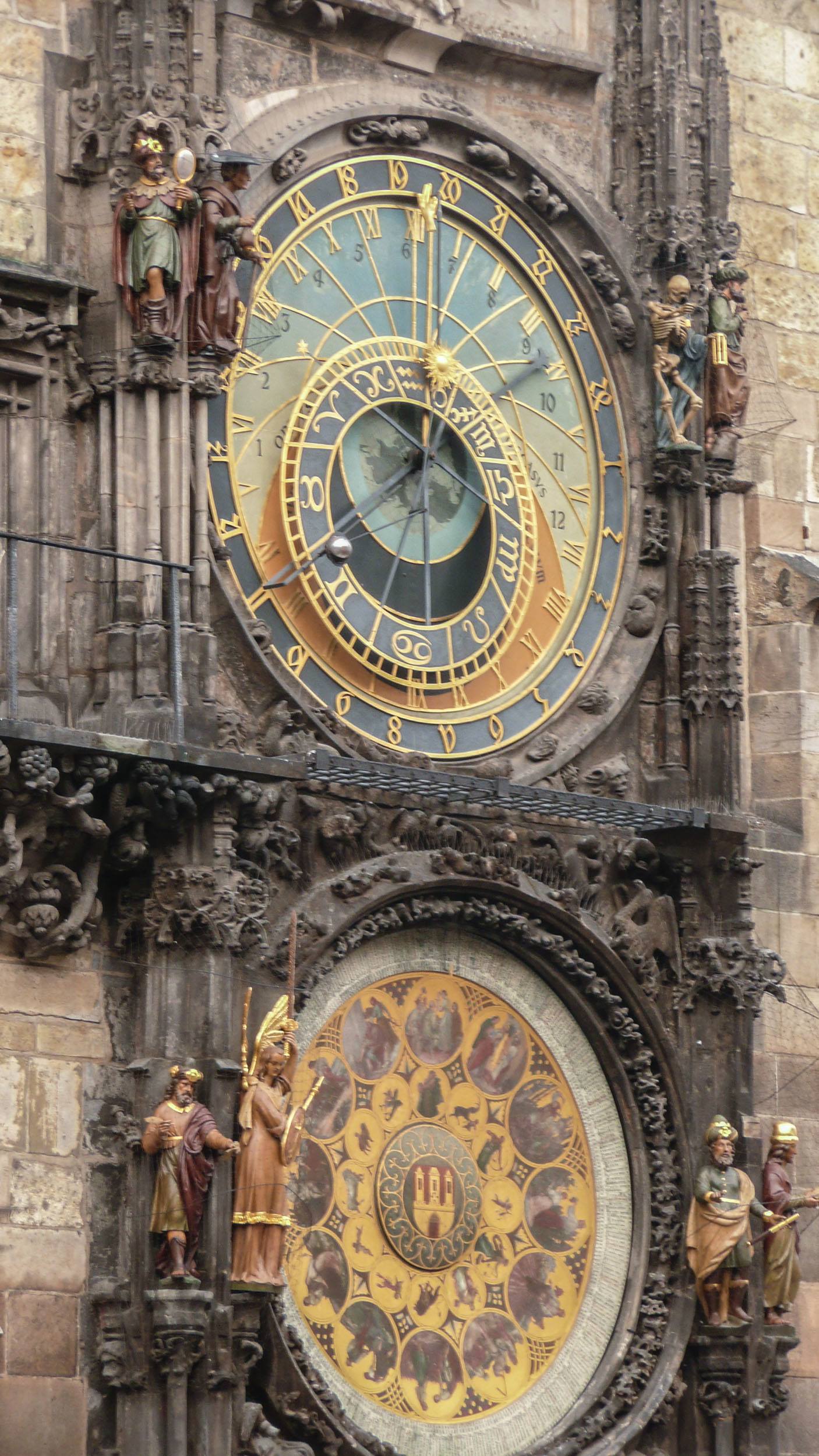 The Astronomical Clock in Prague Czech Republic