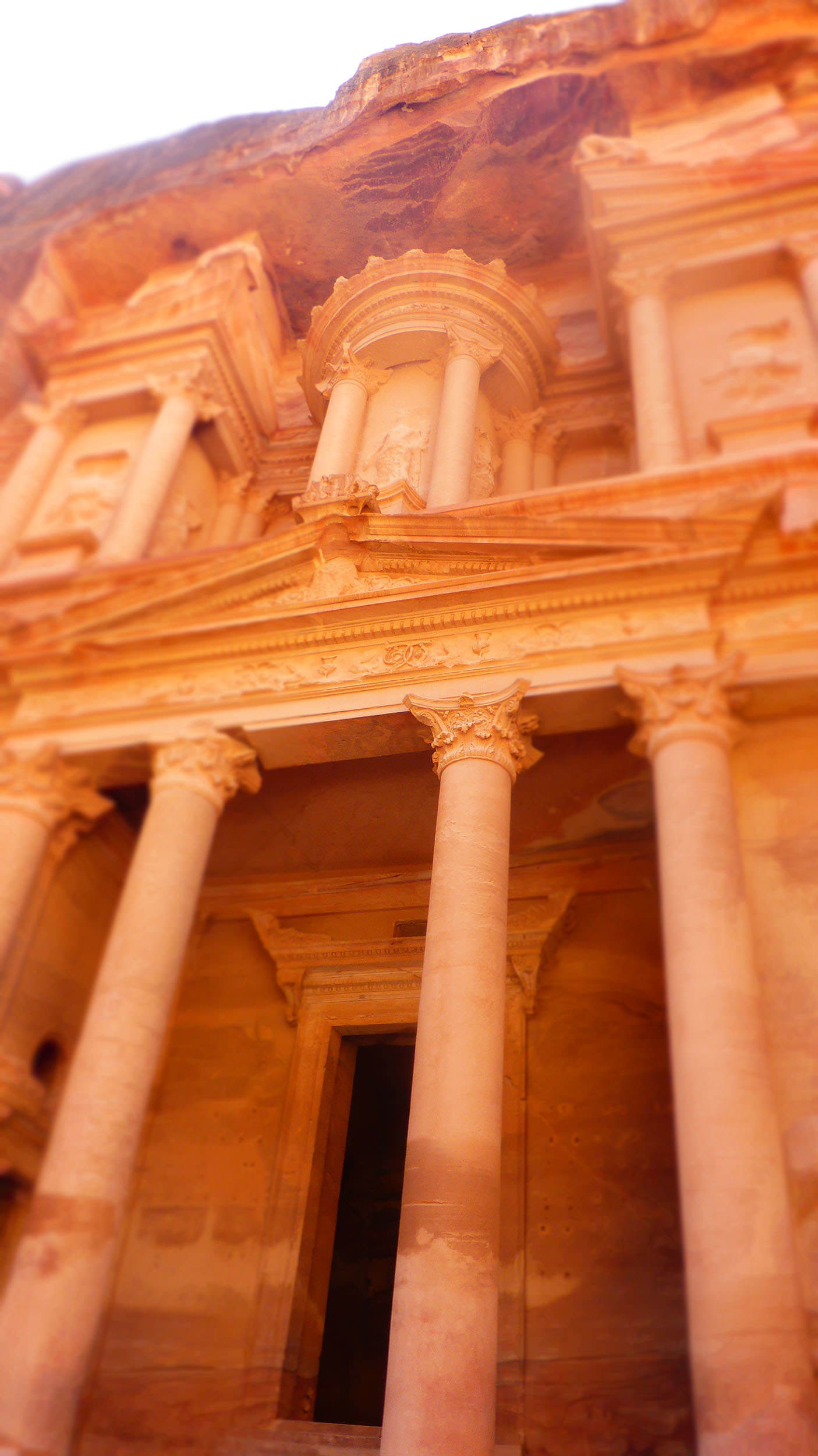 The Treasury of Petra in Jordan