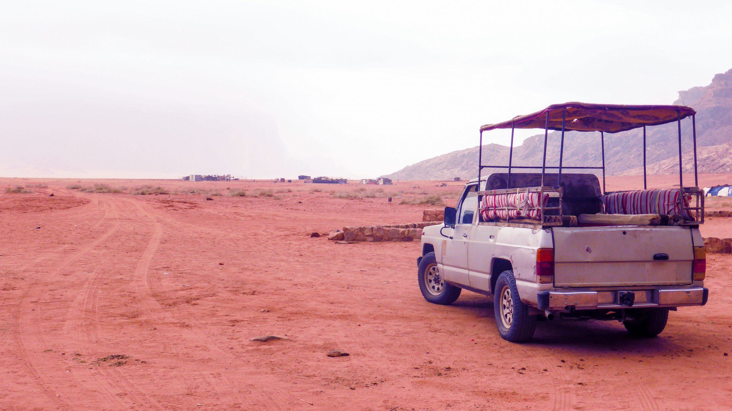 Ute in Wadi Rum Jordan