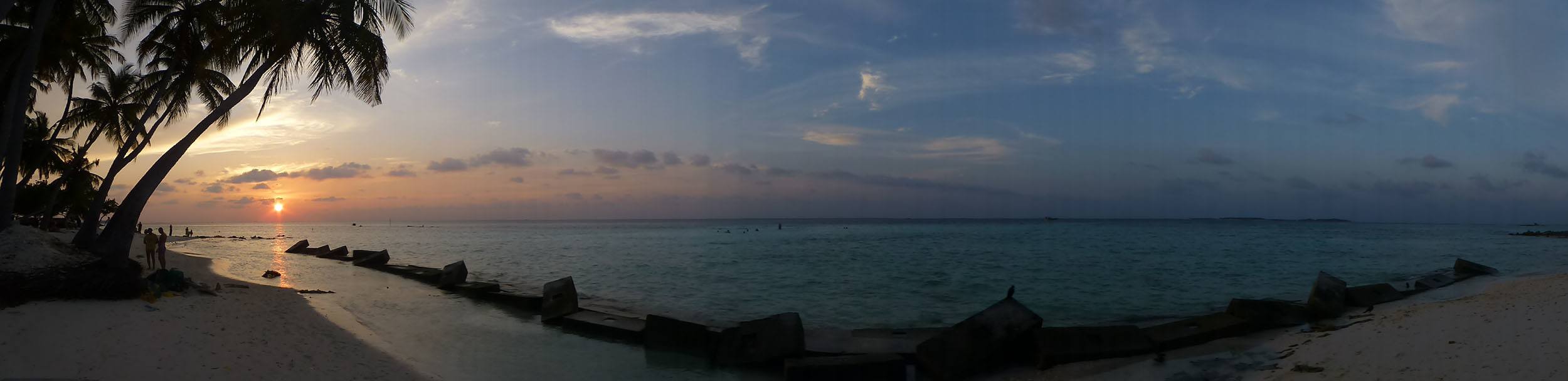 White Shell Beach Maafushi the Maldives