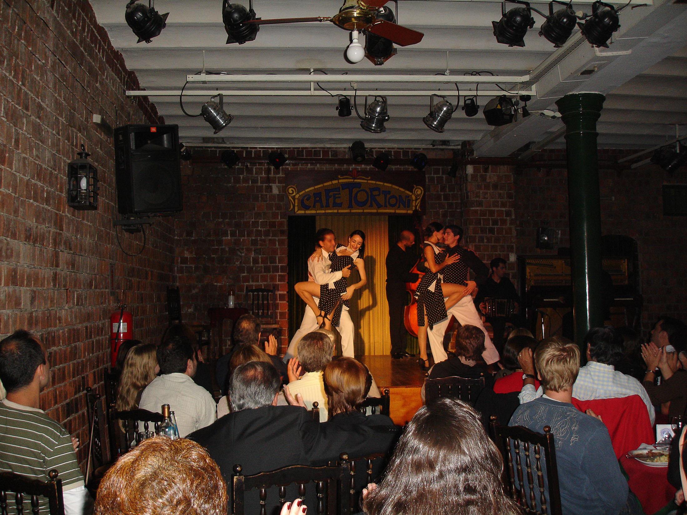 A tango show in Buenos Aires Argentina