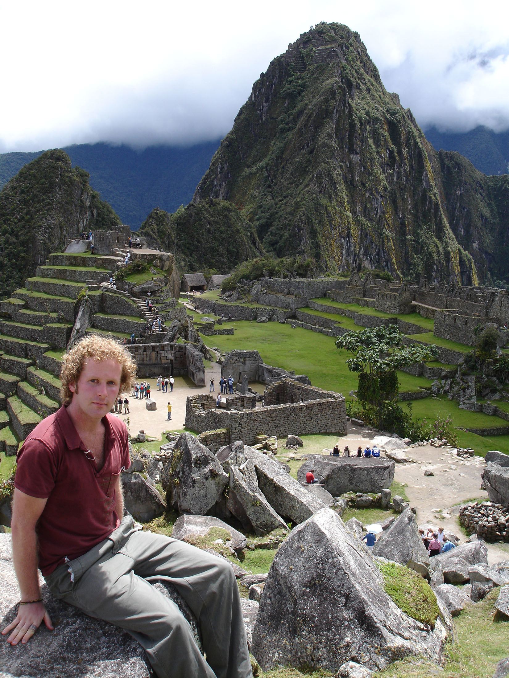 Ben at Machu Picchu Peru