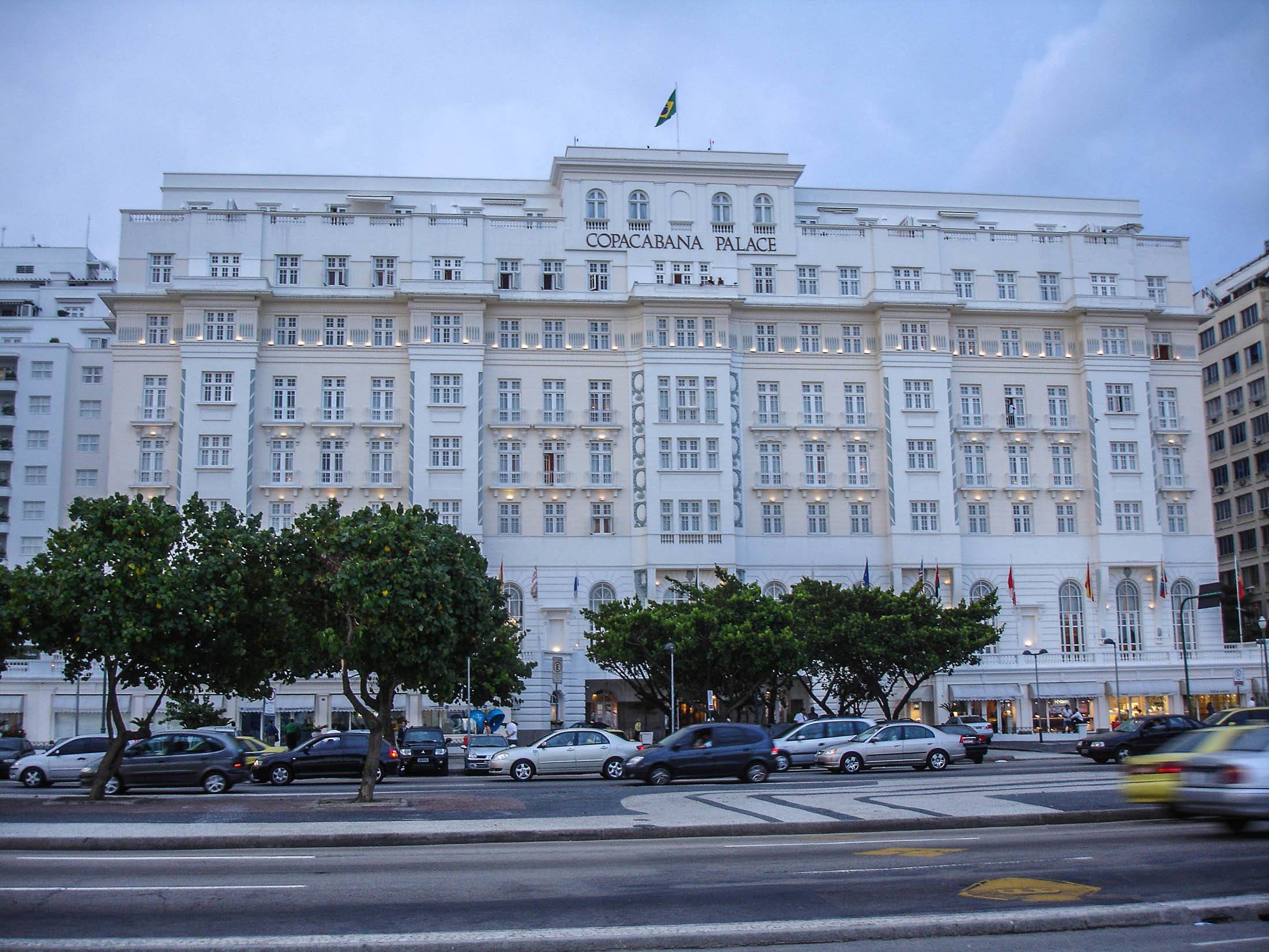 Copacabana Palace hotel Rio de Janeiro Brazil