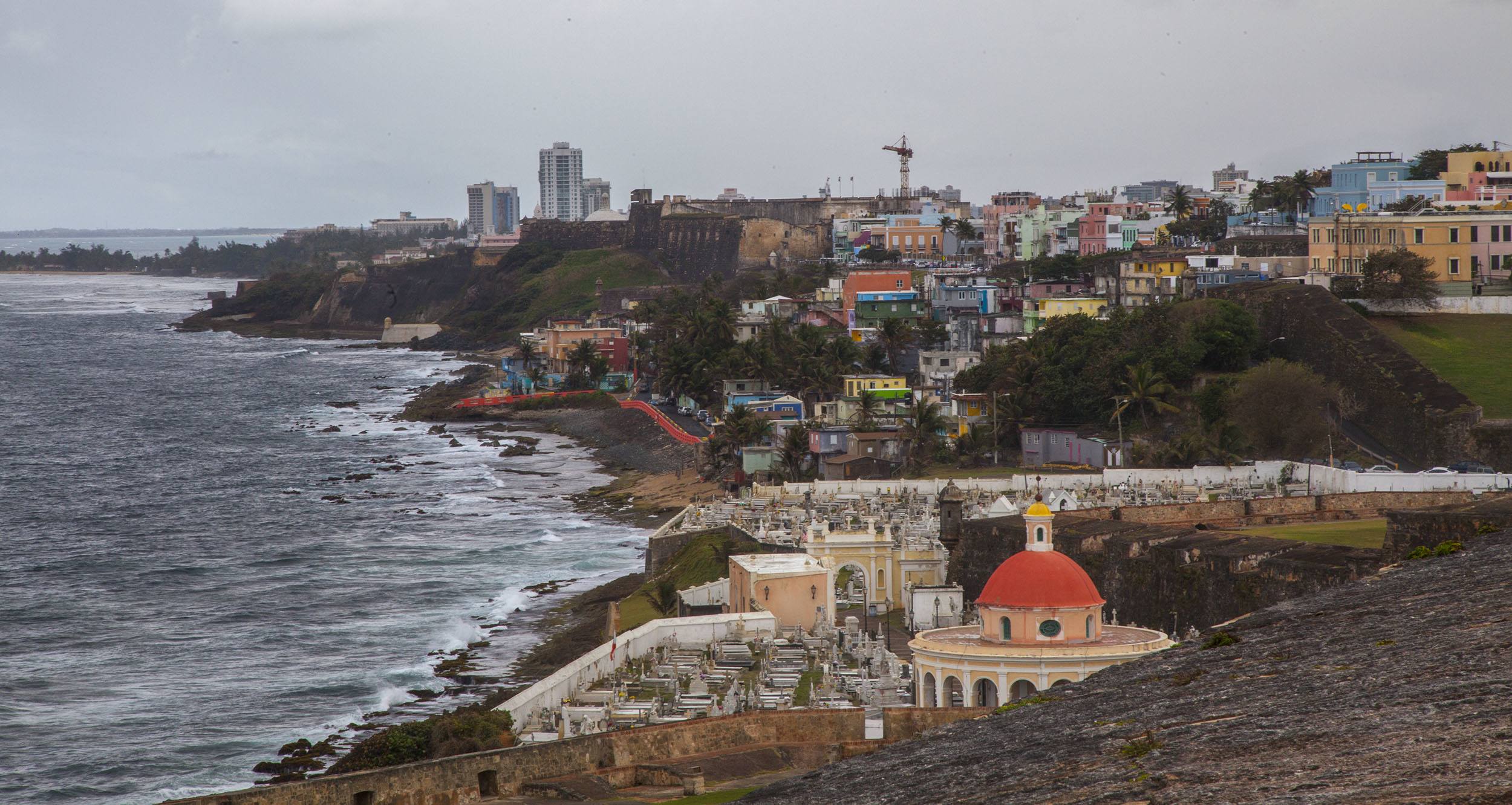 El Morro la Perla in San Juan Puerto Rico USA