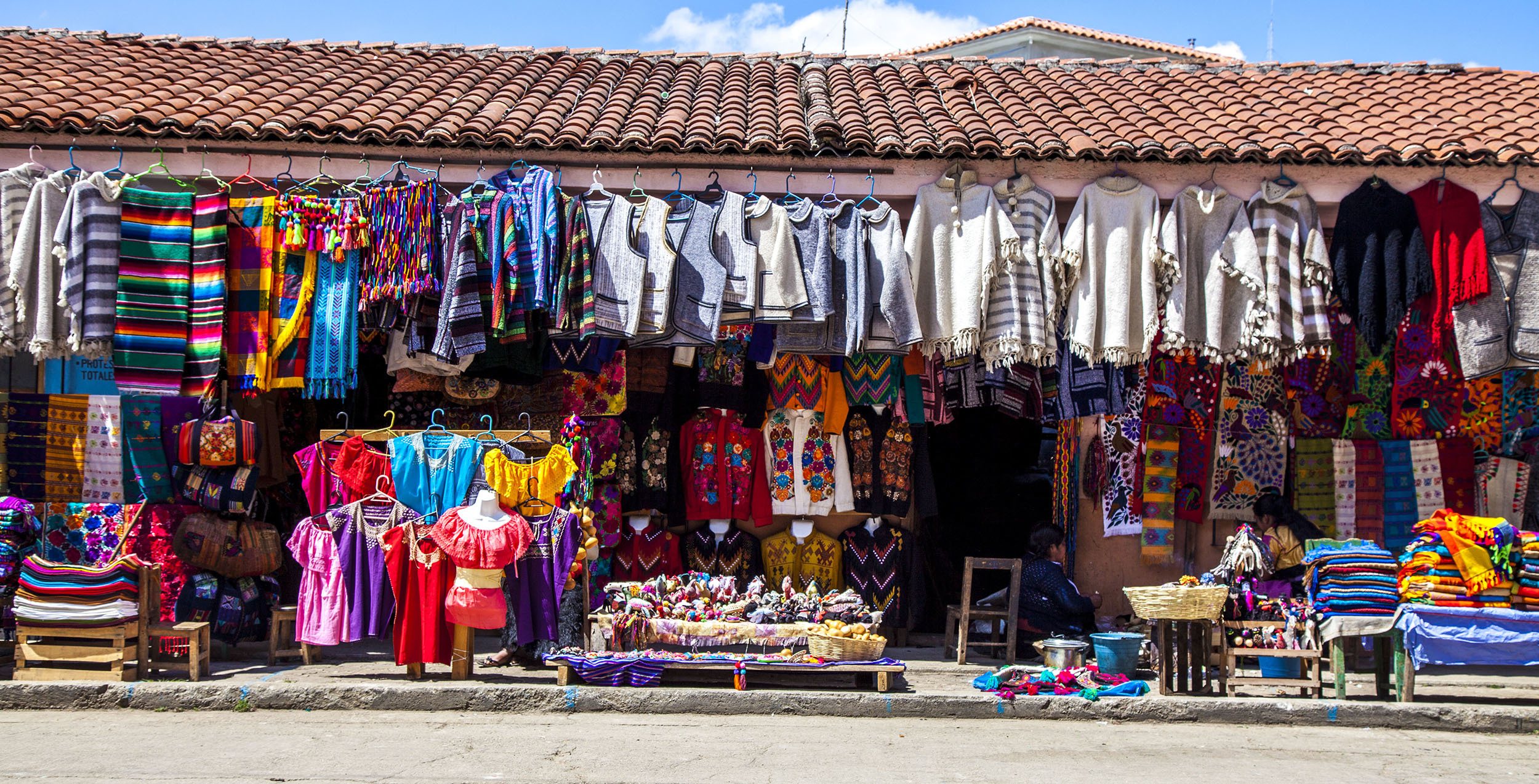 Mercado de Artesanas San Juan Chamula Mexico