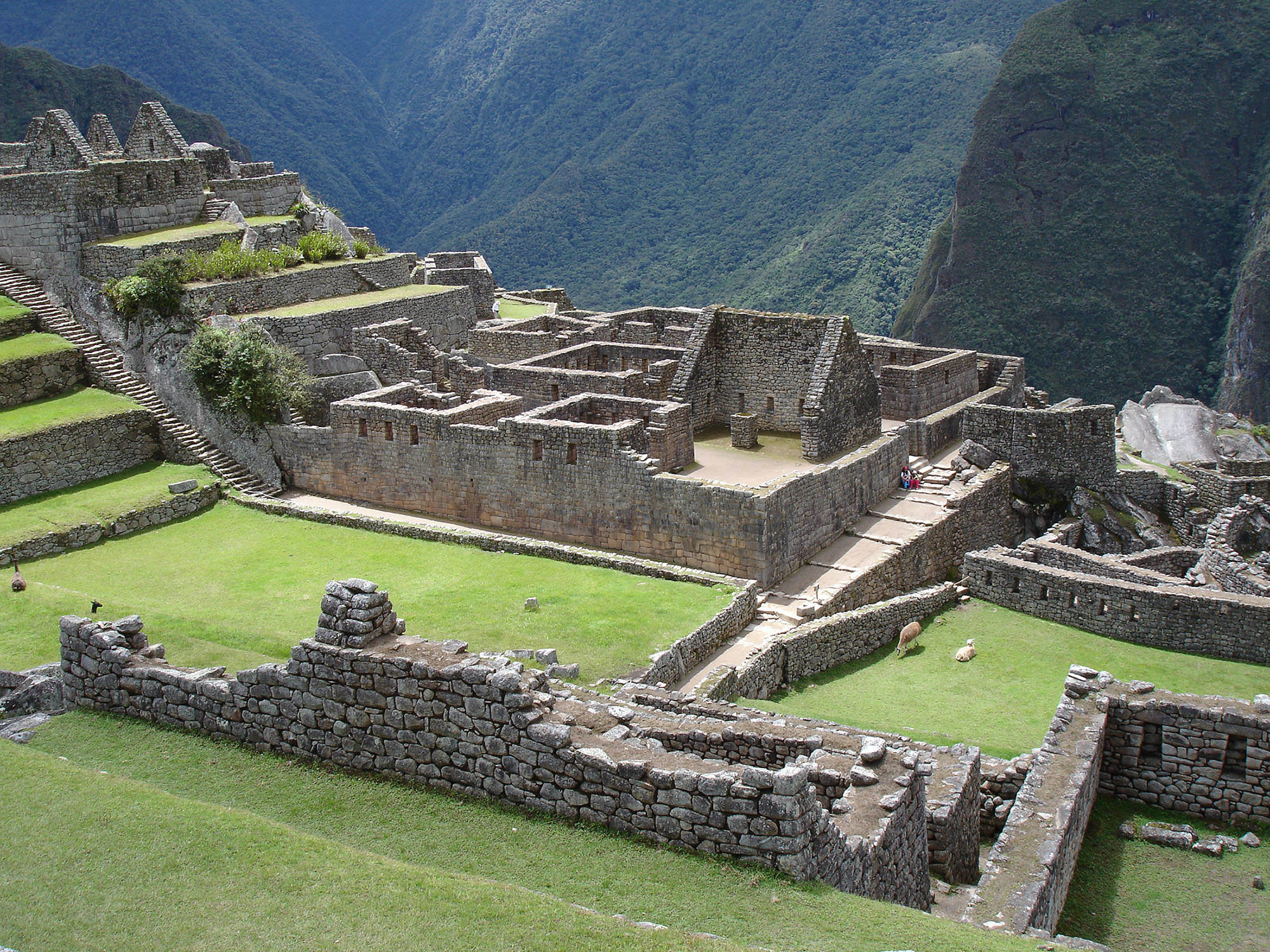 Site of Machu Picchu Peru