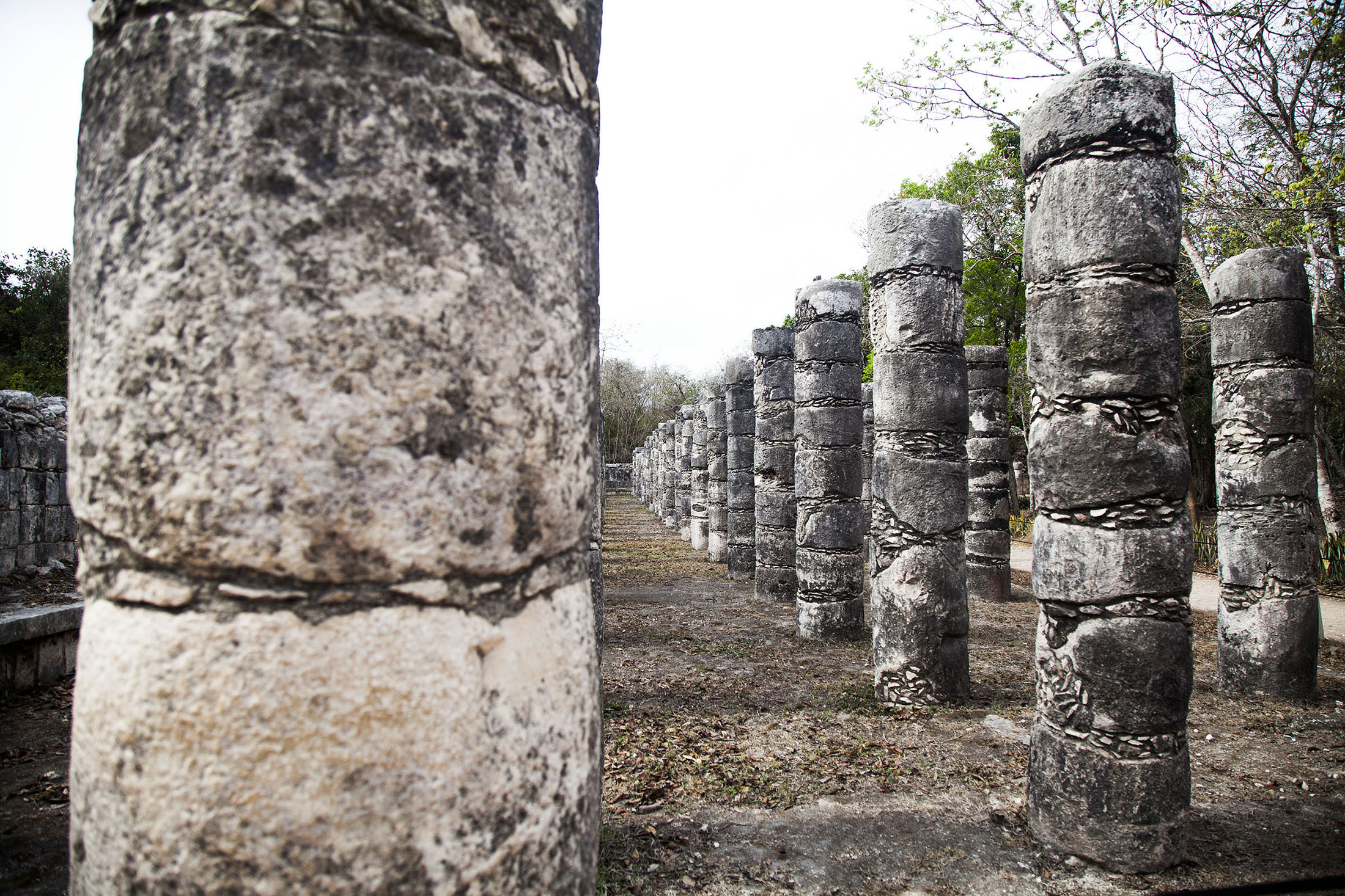 Templo de los Guerreros at Chichén Itzá Mexico