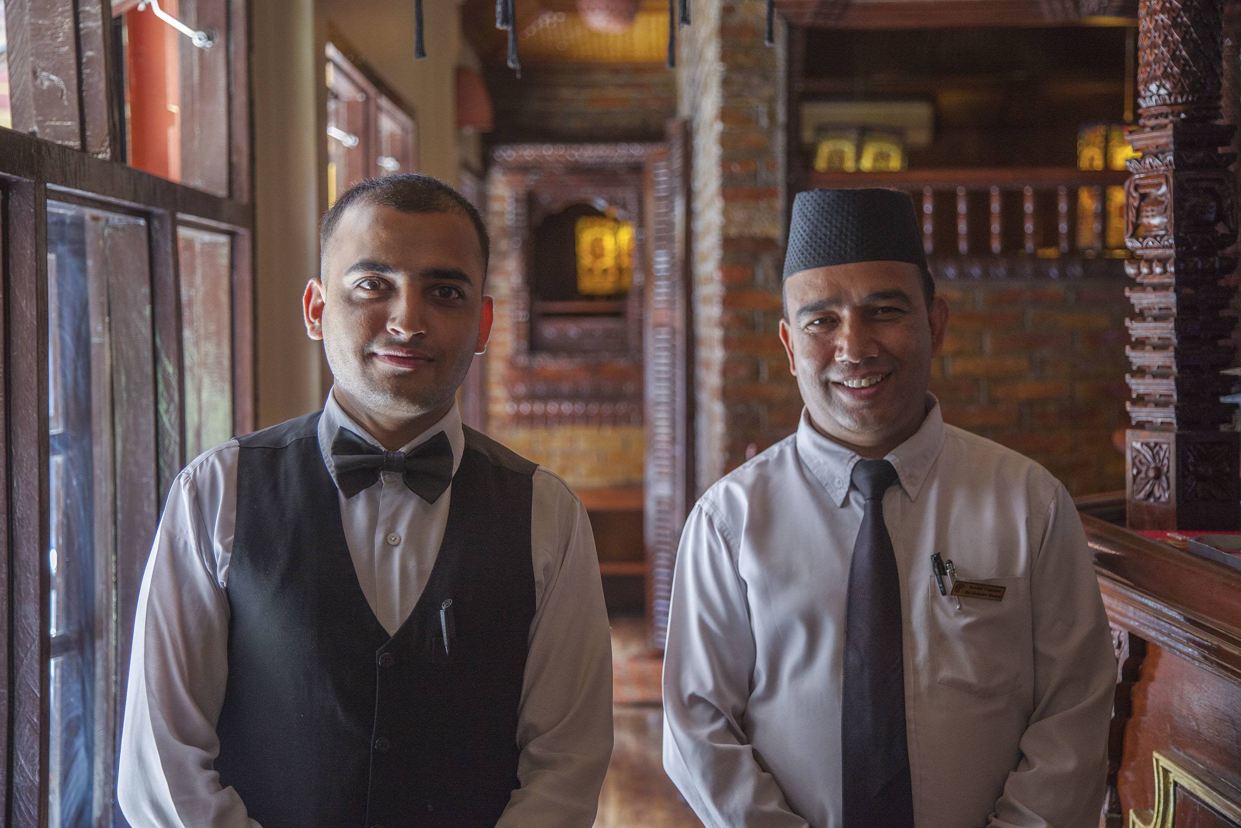 Third Eye restaurant waiters Kathmandu Nepal