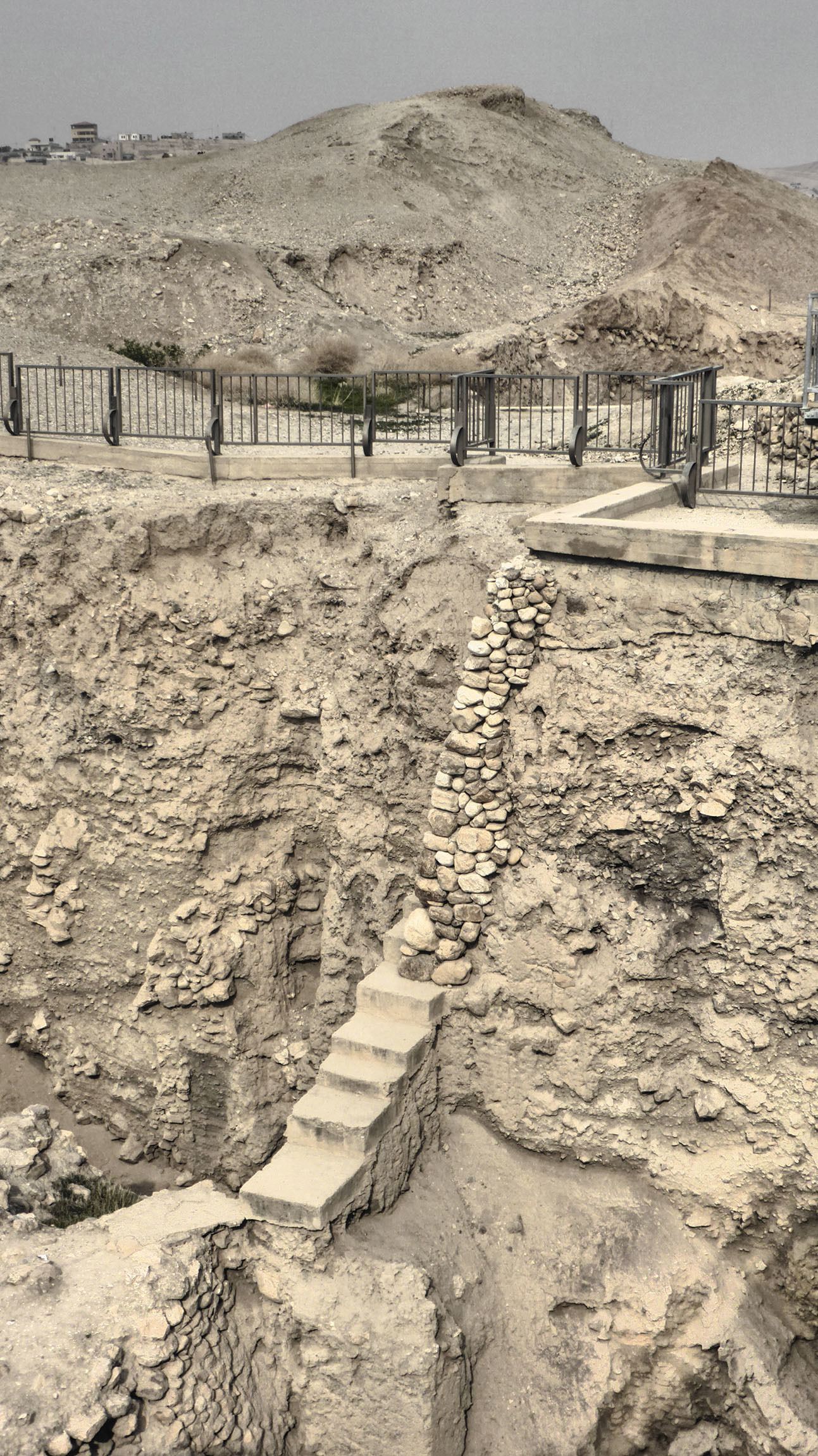 Archaeological site in Jericho Palestine