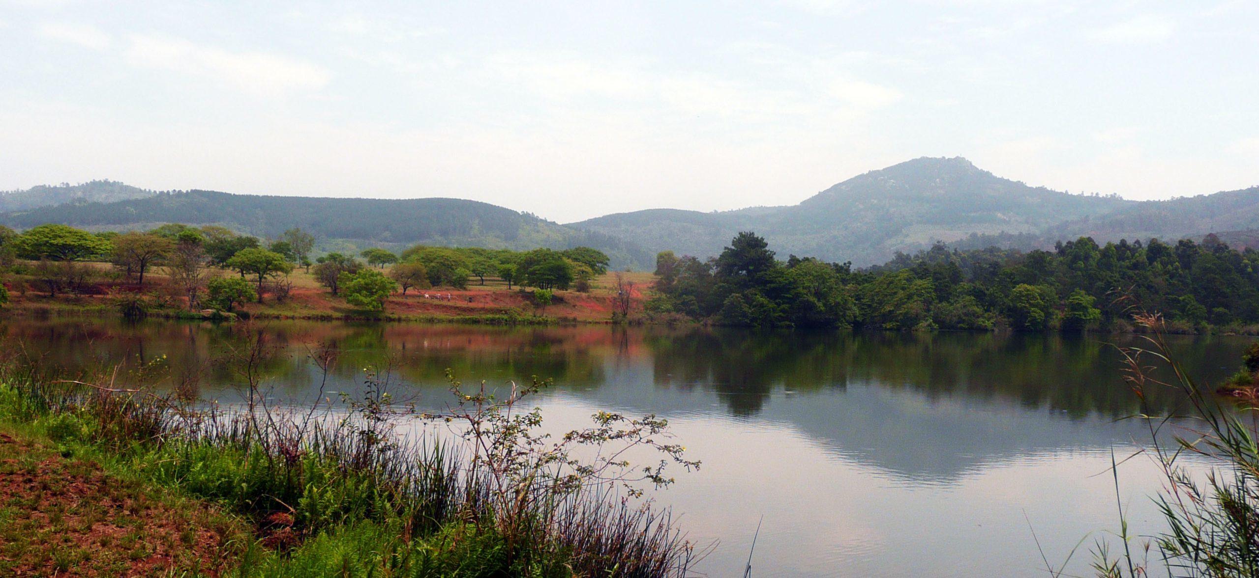 A small lake in eSwatini