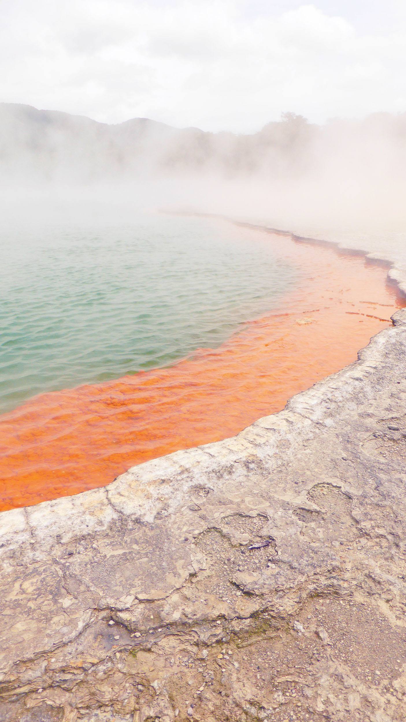 Champagne Pool Wai-o-tapu Geothermal Wonderland Rotorua North Island New Zealand 3