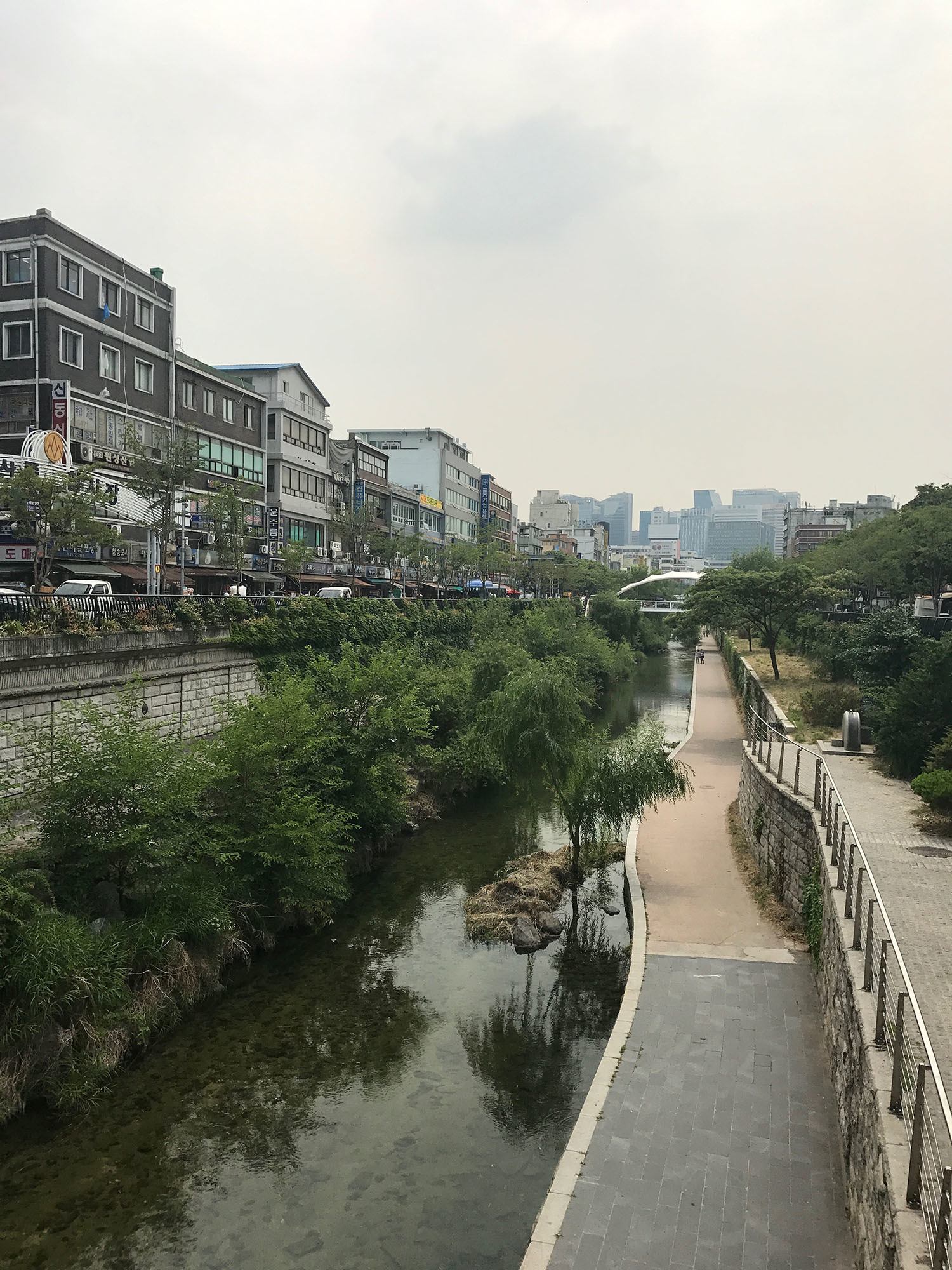 Cheonggyecheon Stream Seoul Republic of Korea