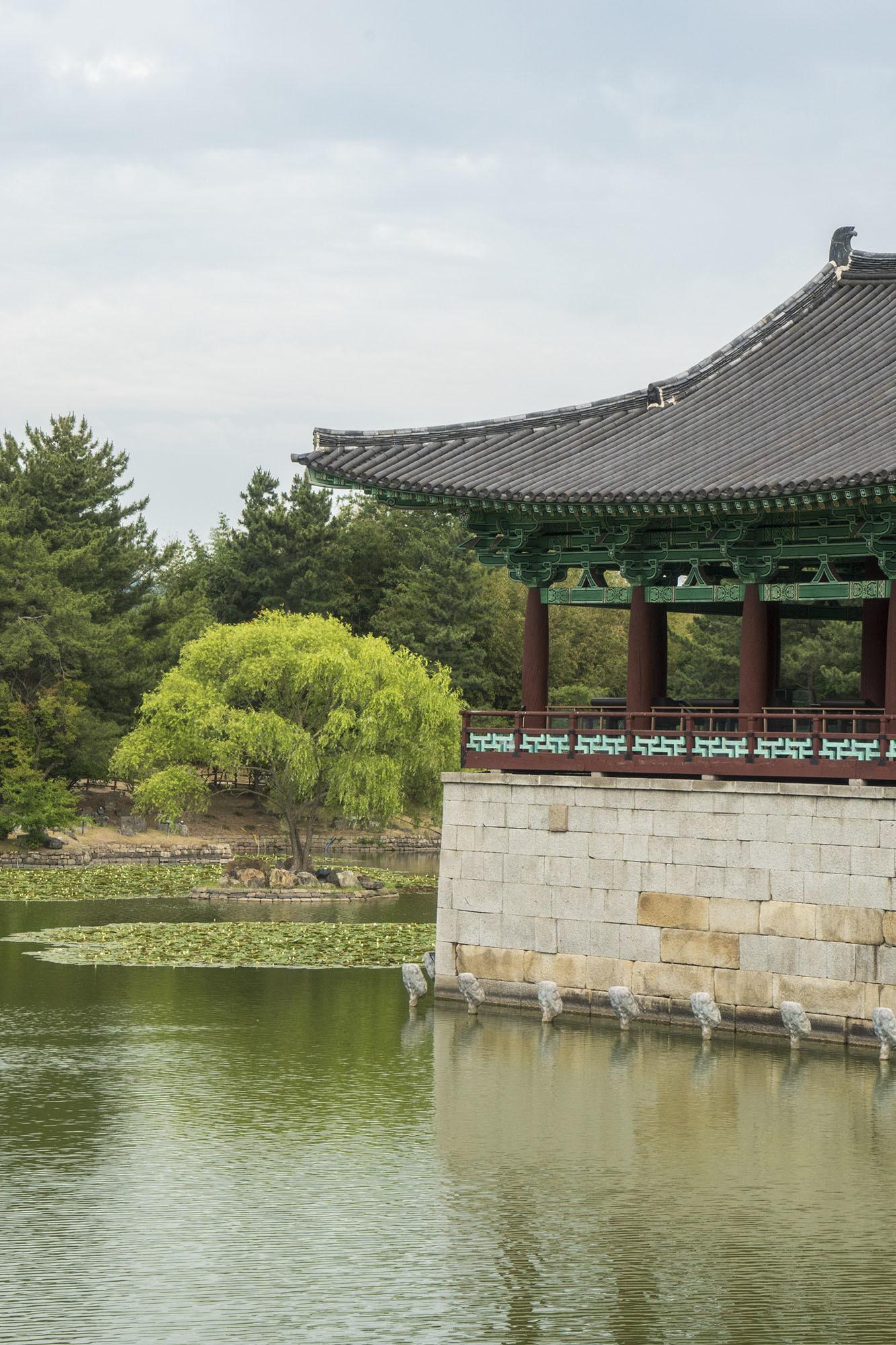 Donggung Palace in Gyeongju Republic of Korea