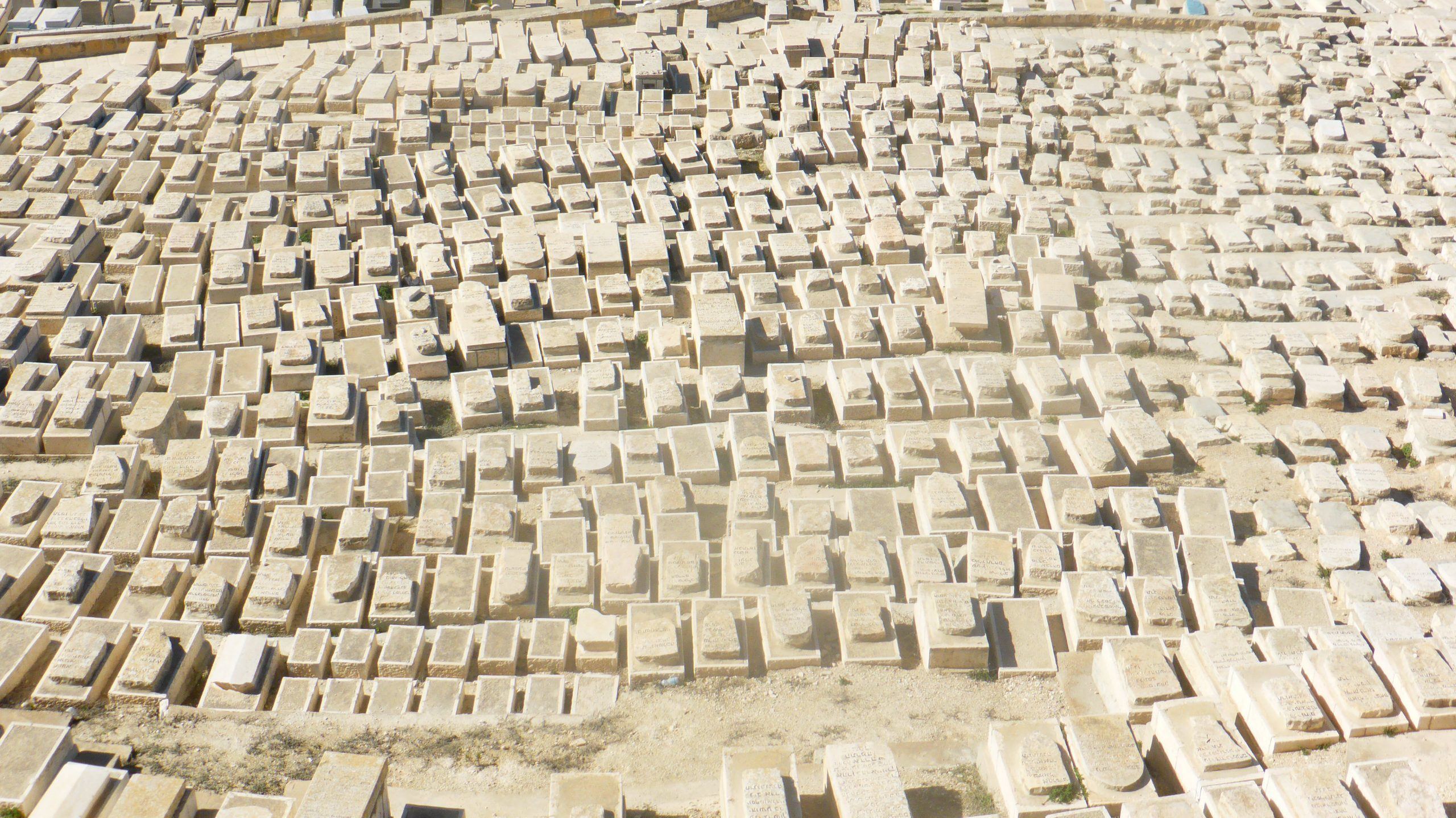 Mount of Olives Jewish cemetery Jerusalem Israel