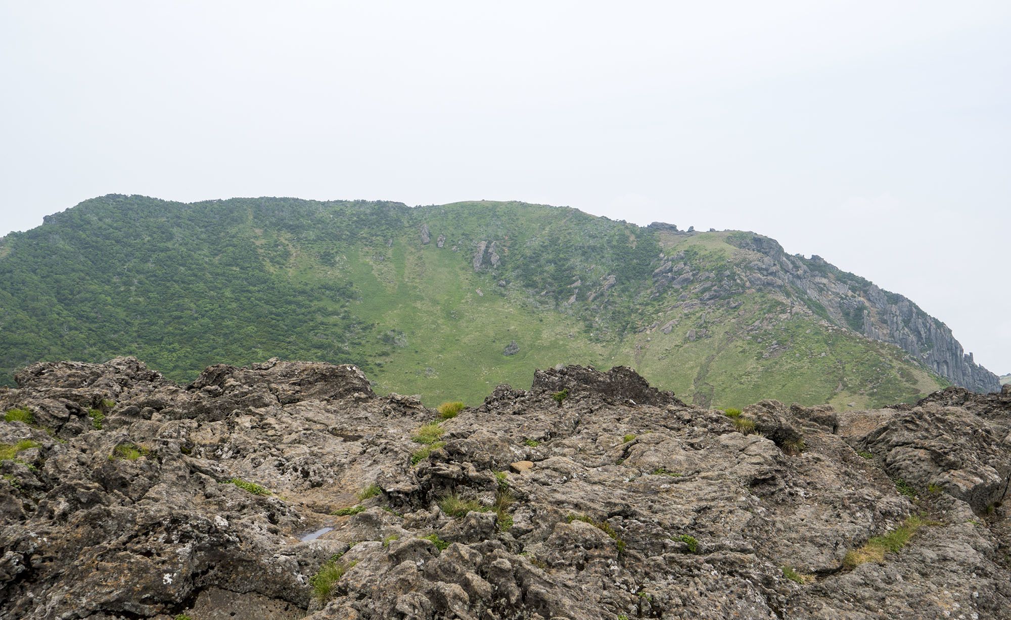 Peak of Hallasan Jeju Island Republic of Korea