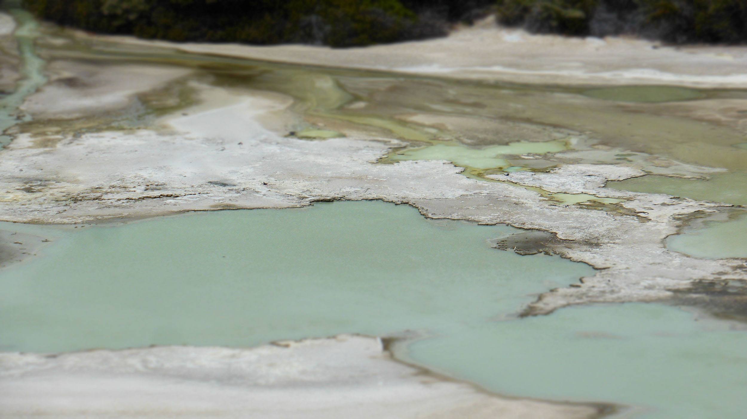 Wai-o-tapu Geothermal Wonderland Rotorua North Island New Zealand