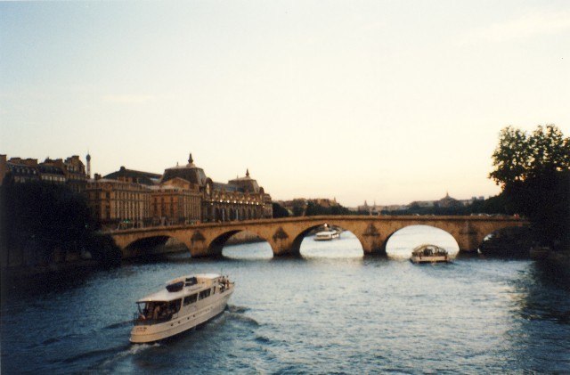 La Seine in Paris France