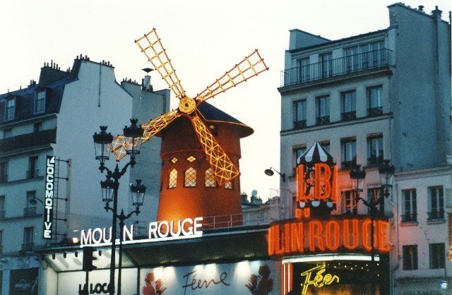 Moulin Rouge in Paris France