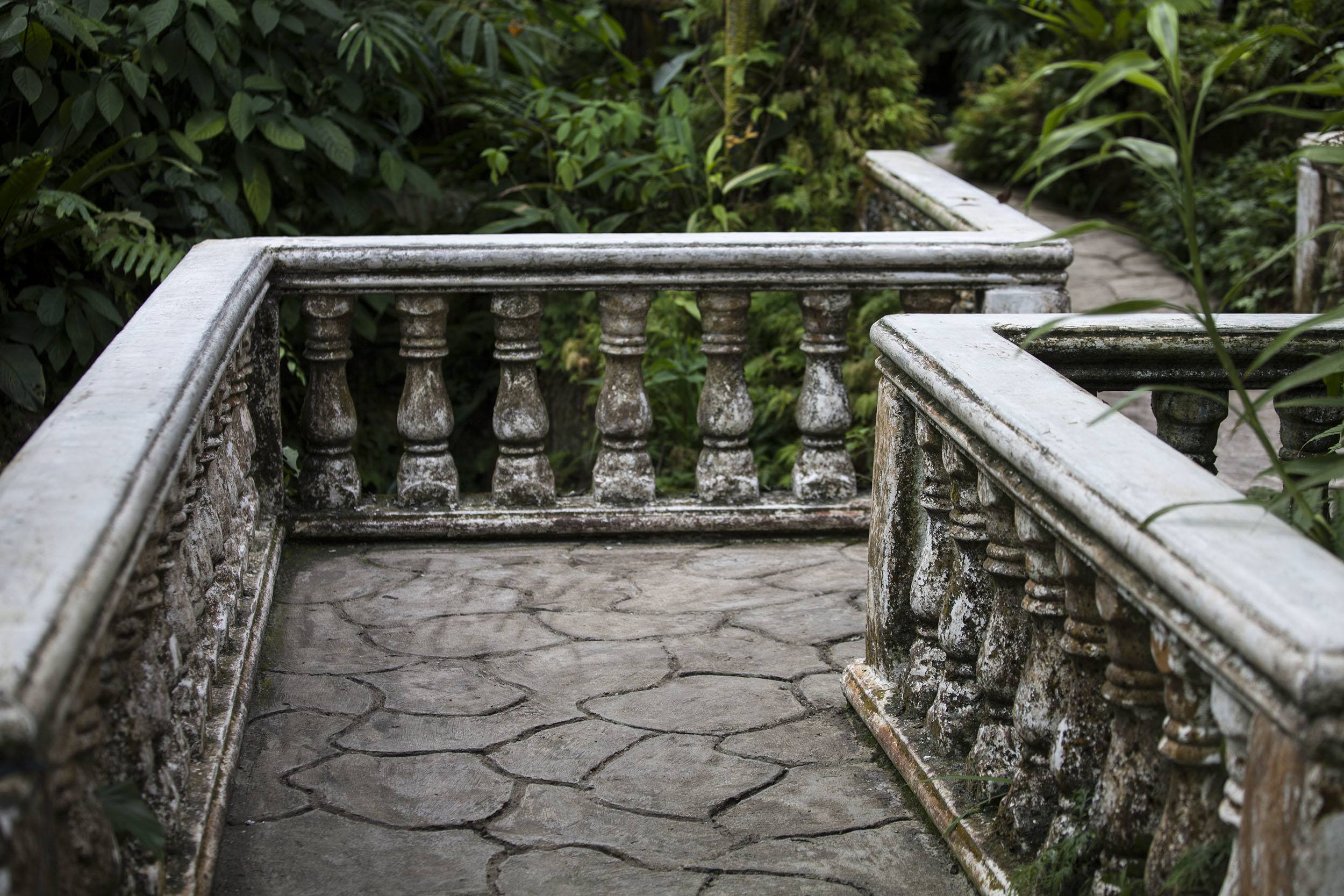 Walkway inside the Kuala Lumpur Butterfly Park Malaysia