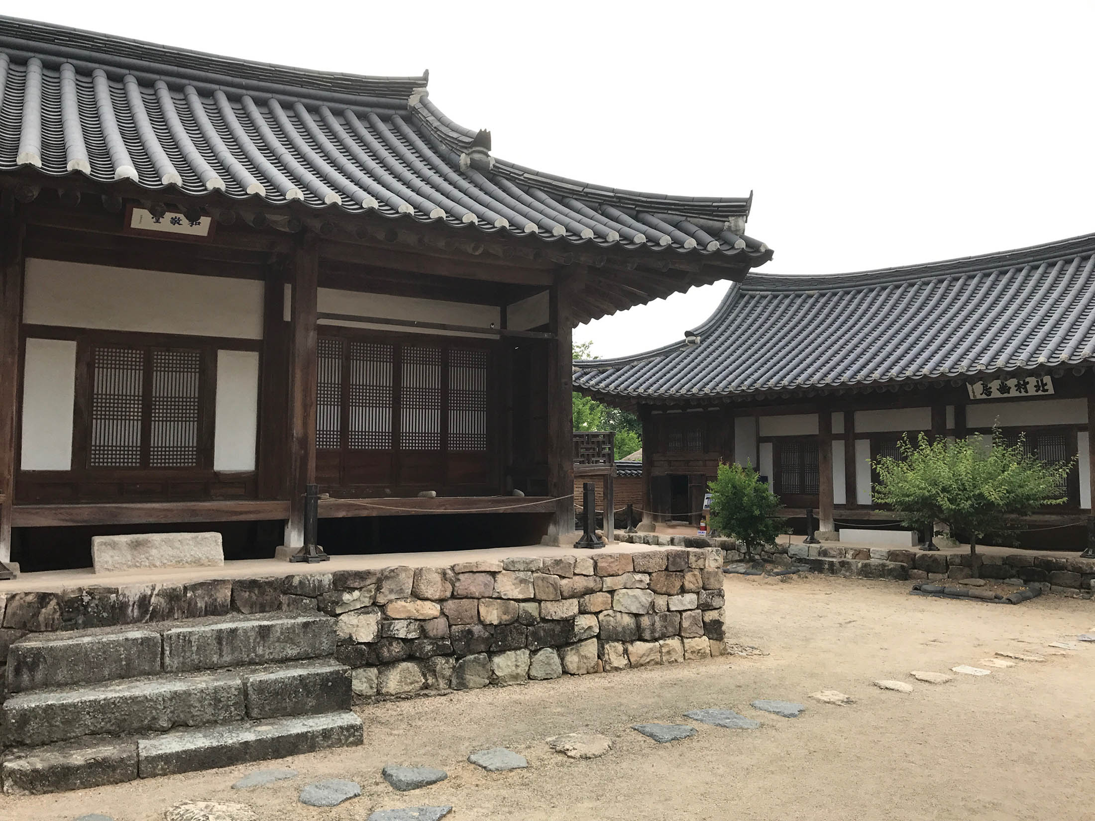 Hanok in Hahoe, Republic of Korea