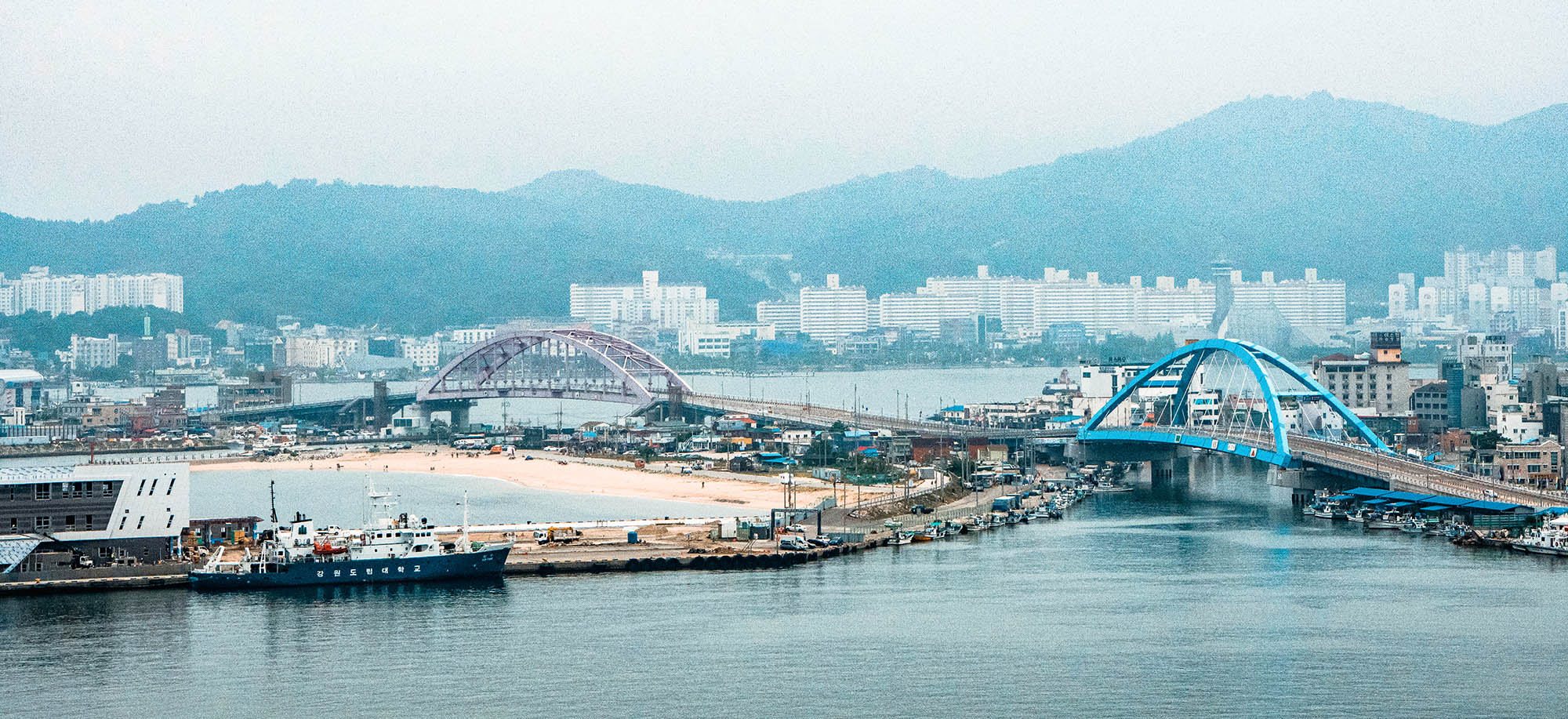 View of Sokcho, South Korea