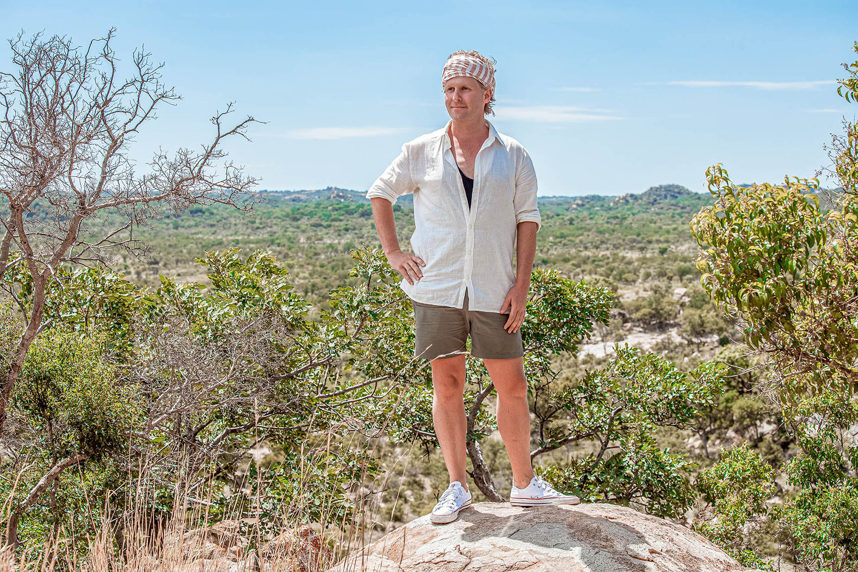 Ben in Matobo National Park, Zimbabwe