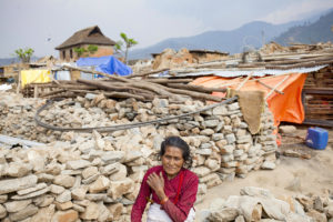 Building materials in Kavrepalanchok, Nepal